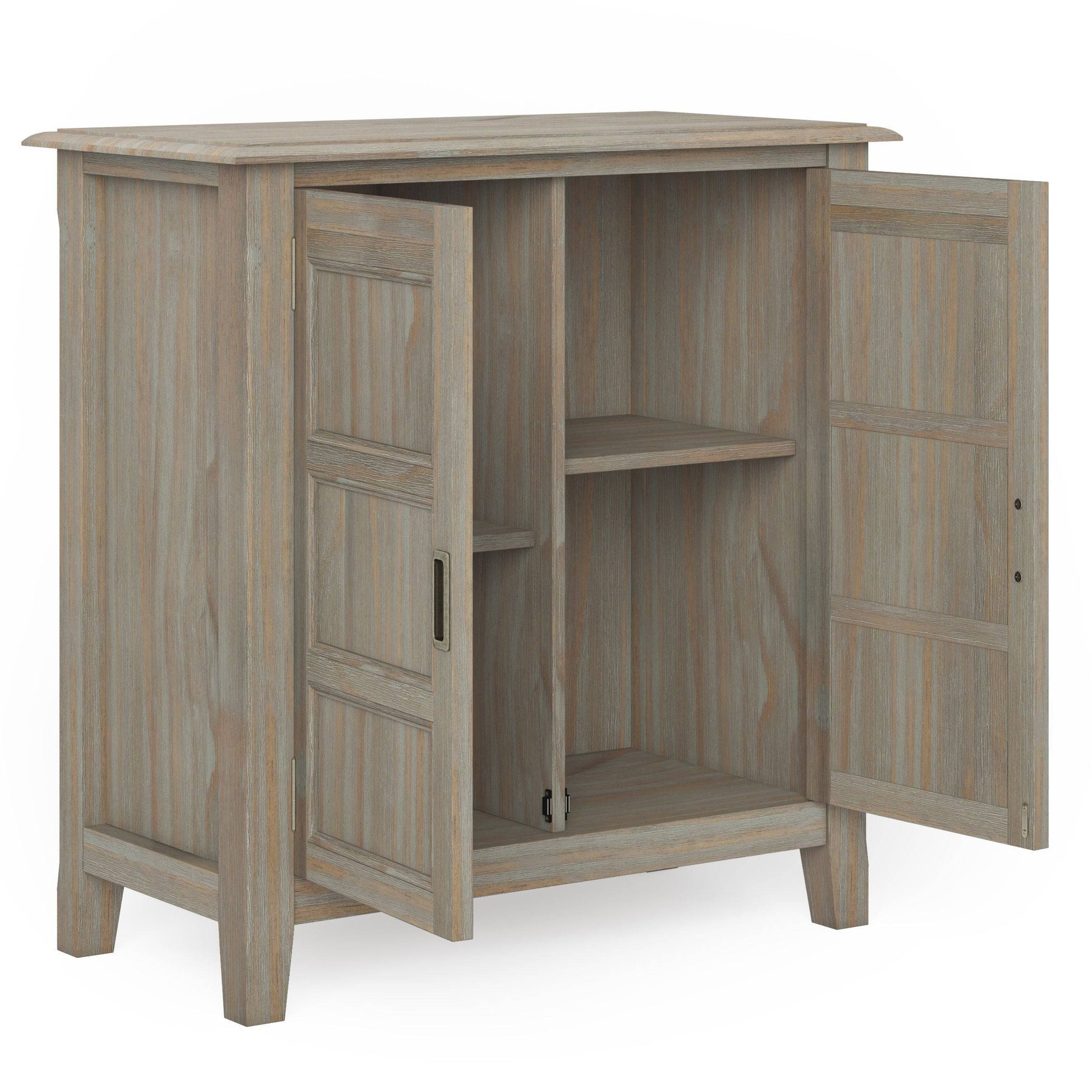 Burlington - Handcrafted Low Storage Cabinet - Best Buy Furniture