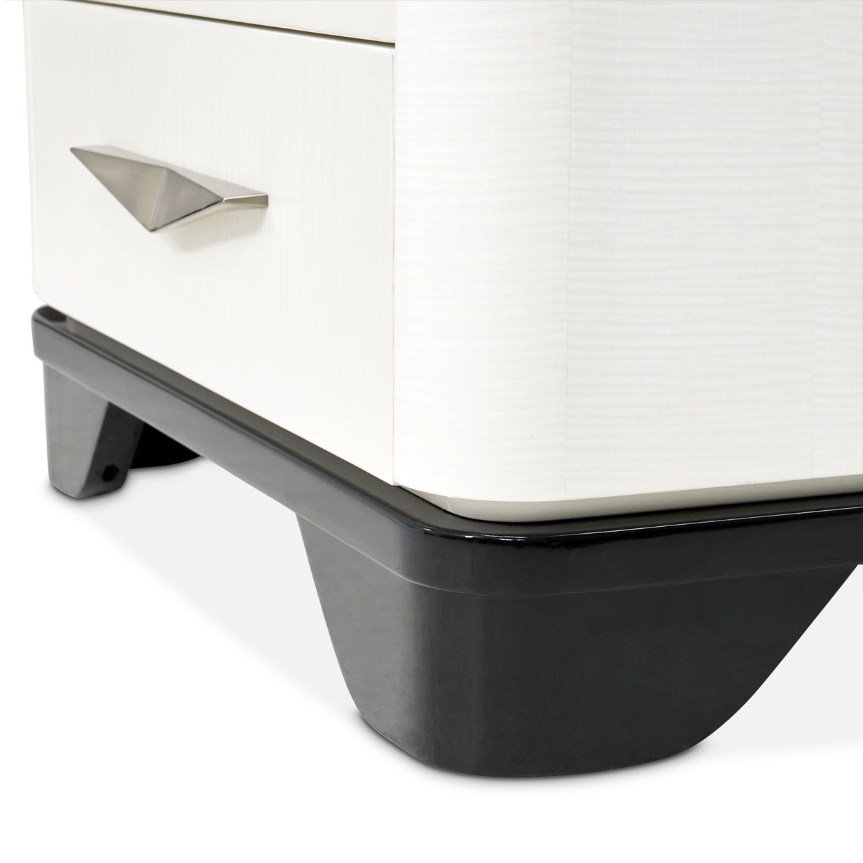 Tuxedo - 3-Drawer Nightstand - Piano Keyboard