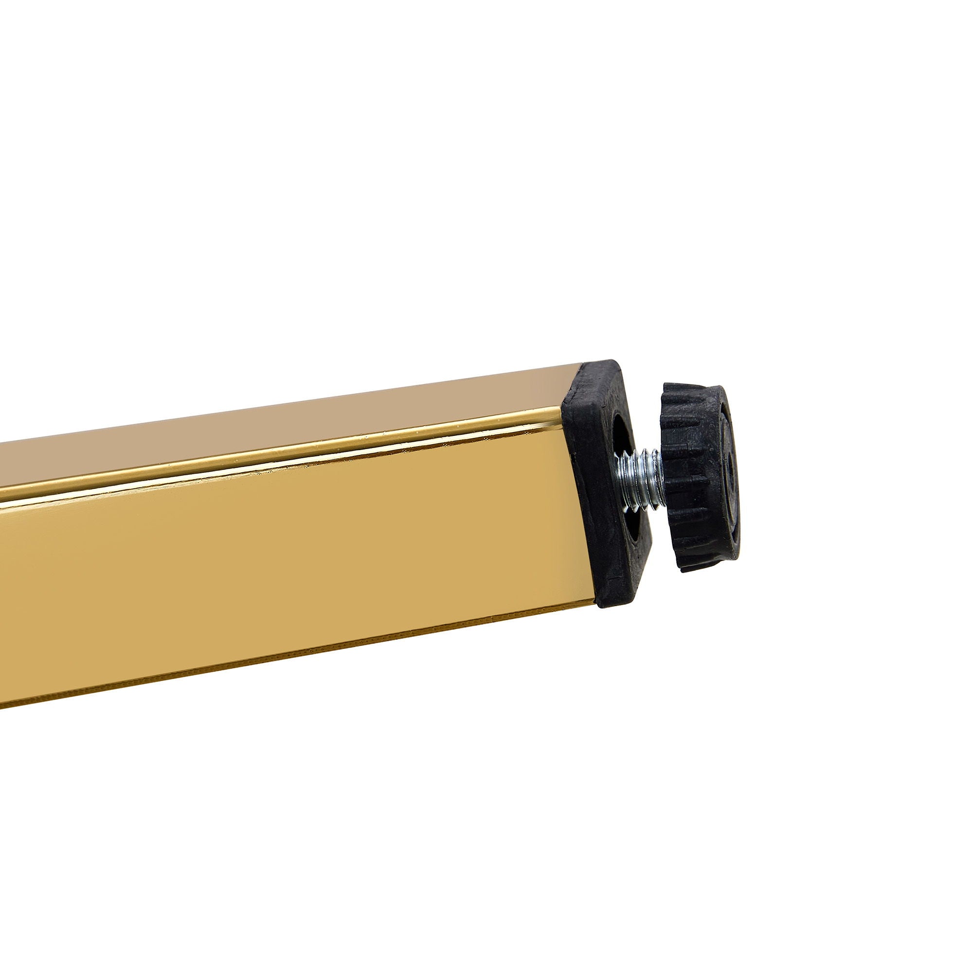 Dining Chairs With Ergonomic Buckle Backrest, Comfortable & Textured For Home (Set of 4) - Black / Gold