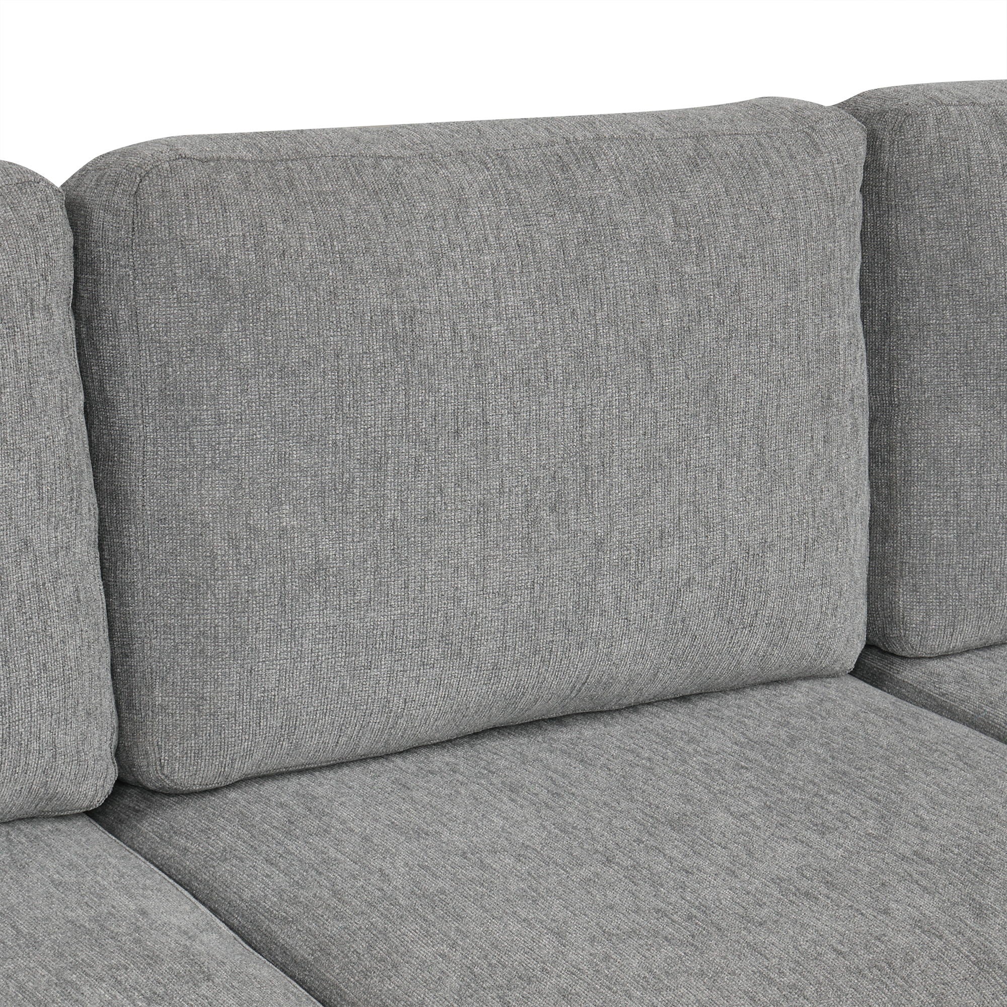 Convertible U-Shaped Sectional Sofa With Pull-Out Bed