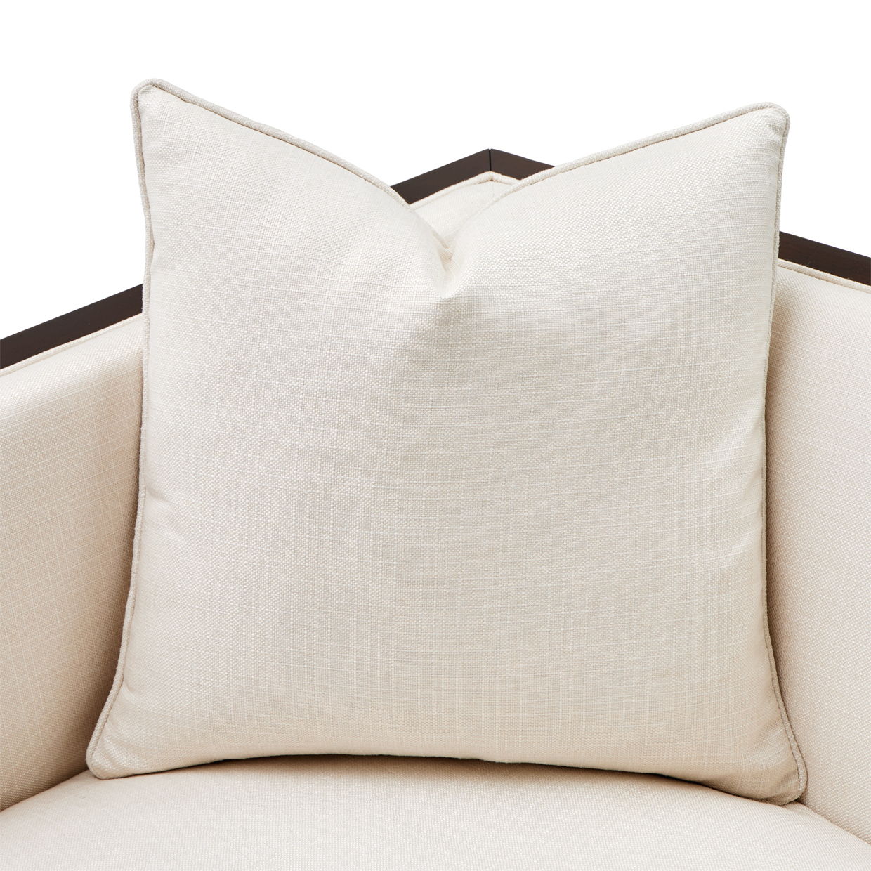 Belmont Place - Sofa - Cream / Espresso
