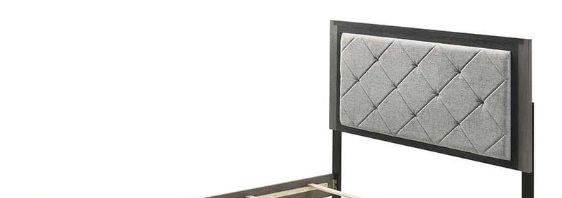 Jehoram - Queen Bed - Gray