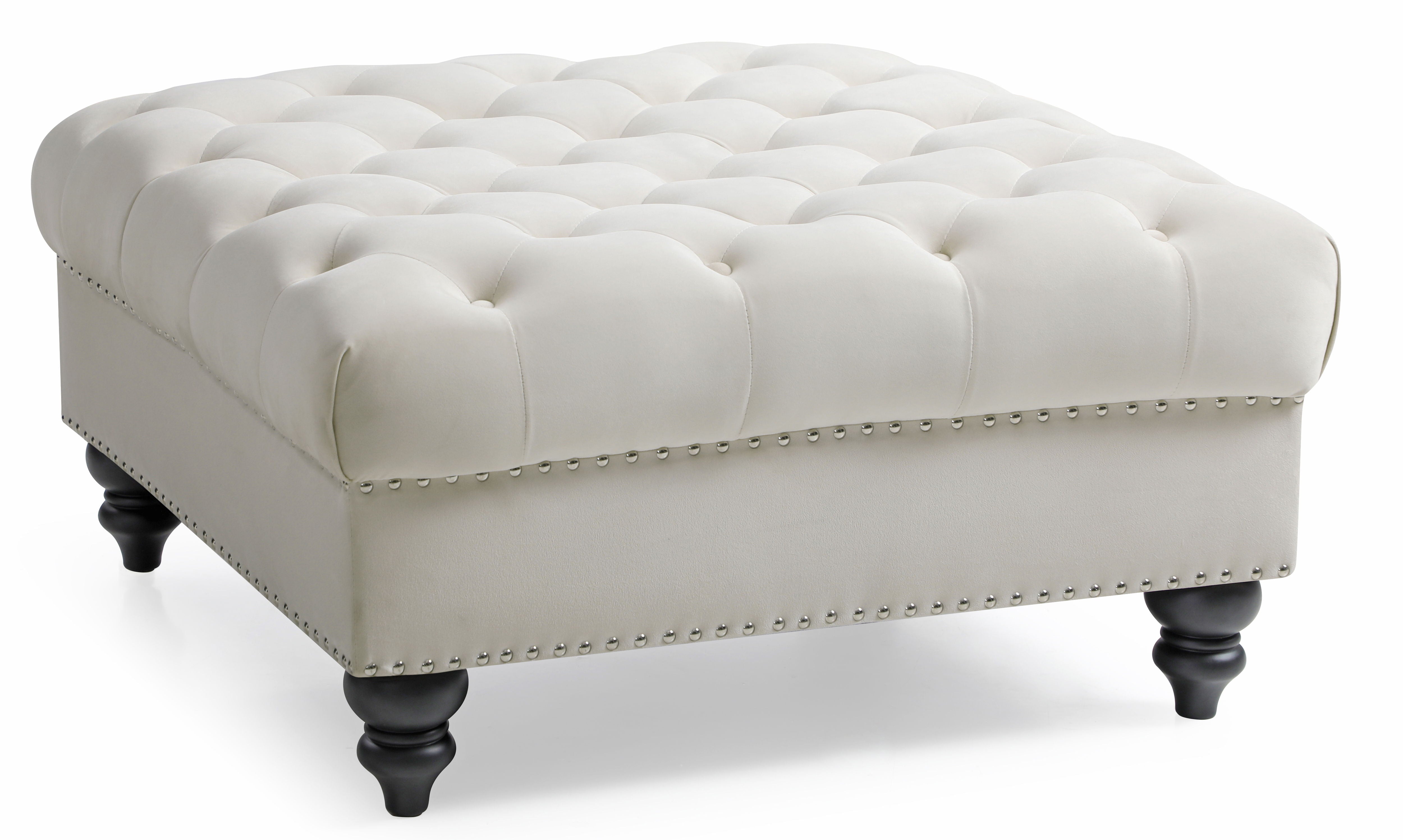 Soft Charming Traditional Ottoman - Best Buy Furniture