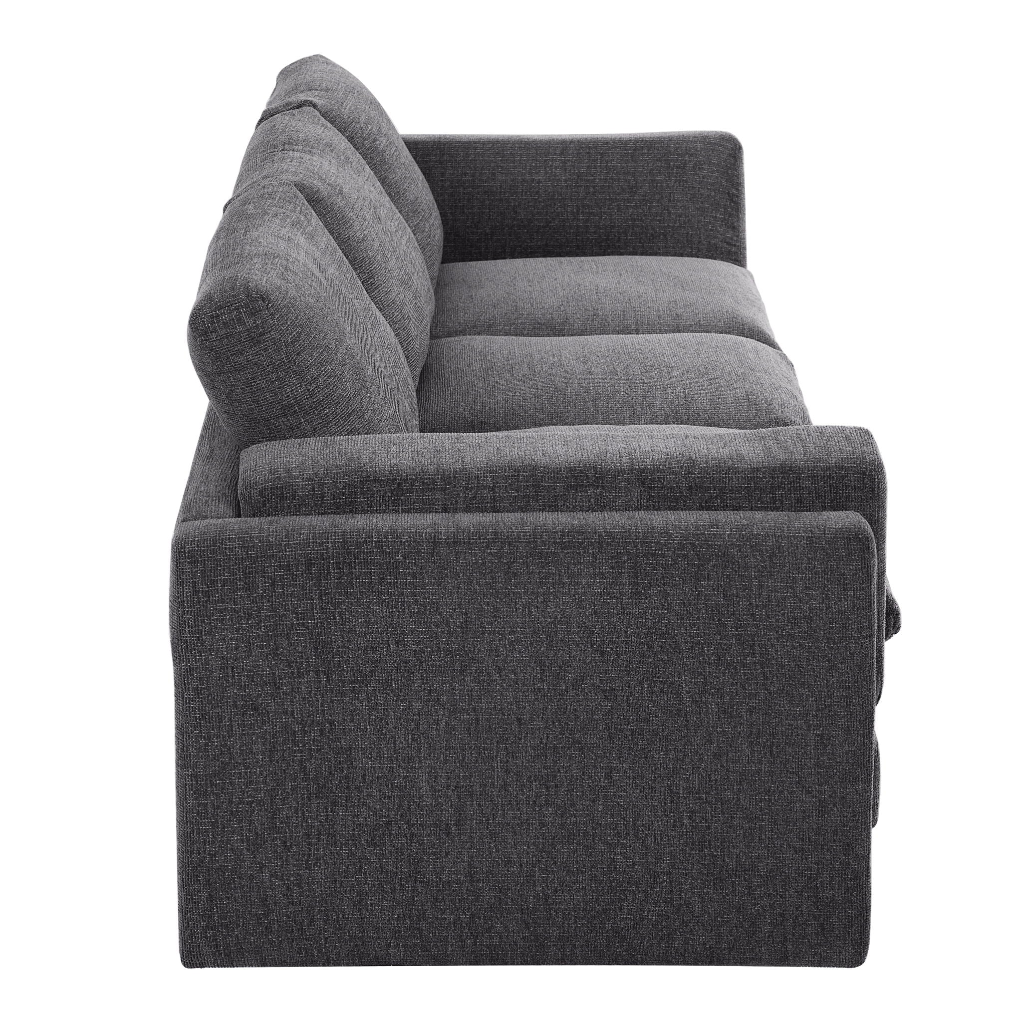 3 Seater Sofa With Dual Layer Seat Cushions