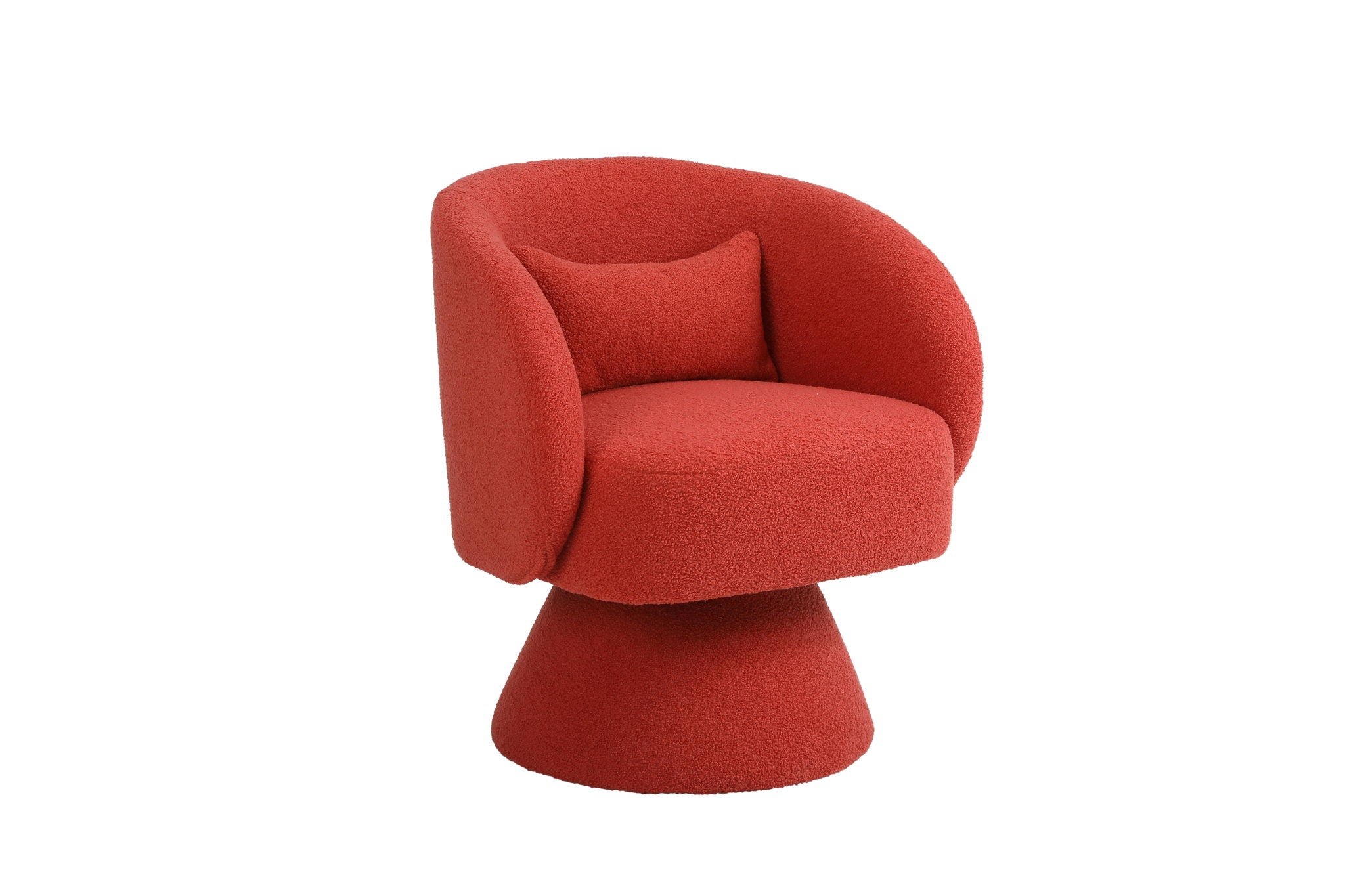 Swivel Accent Chair Armchair, Round Barrel Chair For Living Room Bedroom
