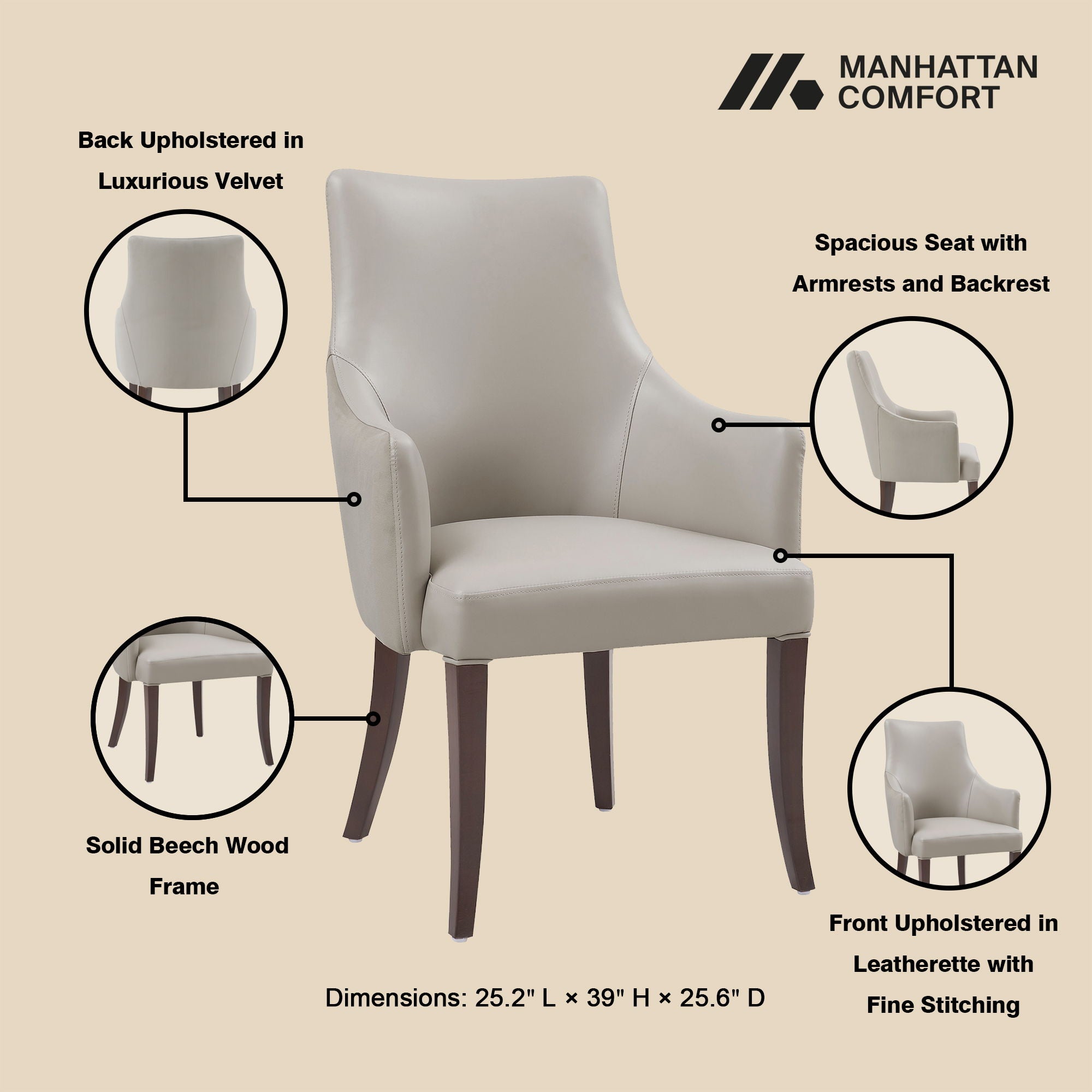 Connie - Armchair Dining Chair