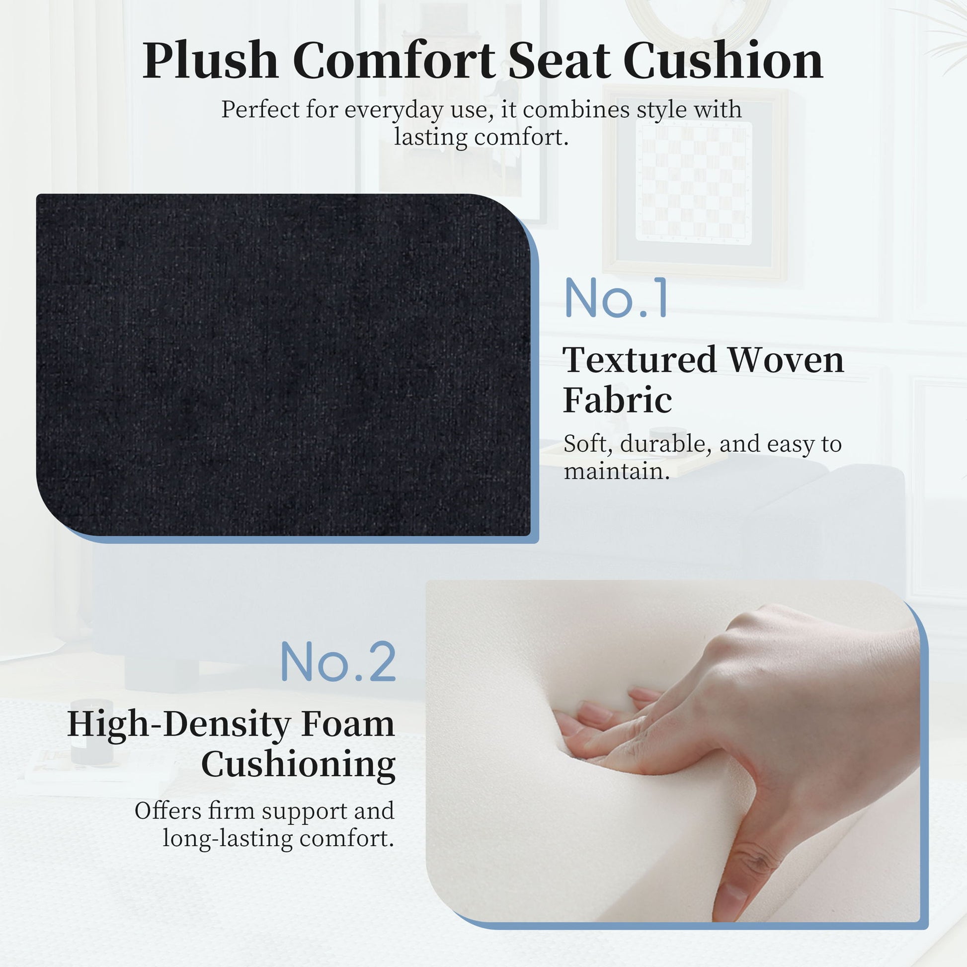 Textured Fabric Ottoman Bench With Hinged Lid - Best Buy Furniture