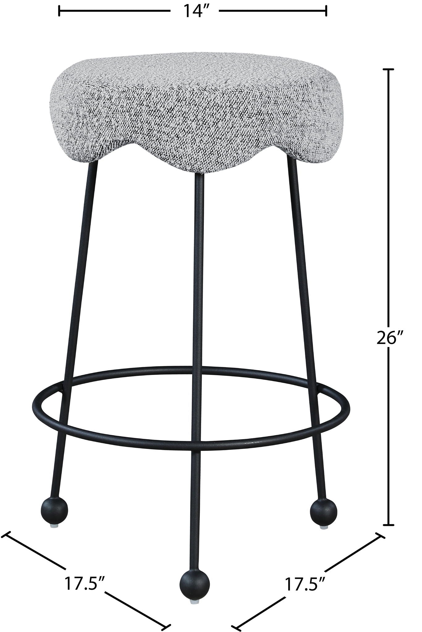 Fleur - Counter Stool