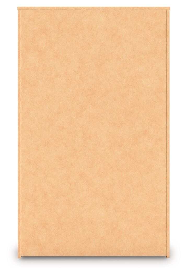 Elbrim - Five Drawer Chest - Brown - Best Buy Furniture