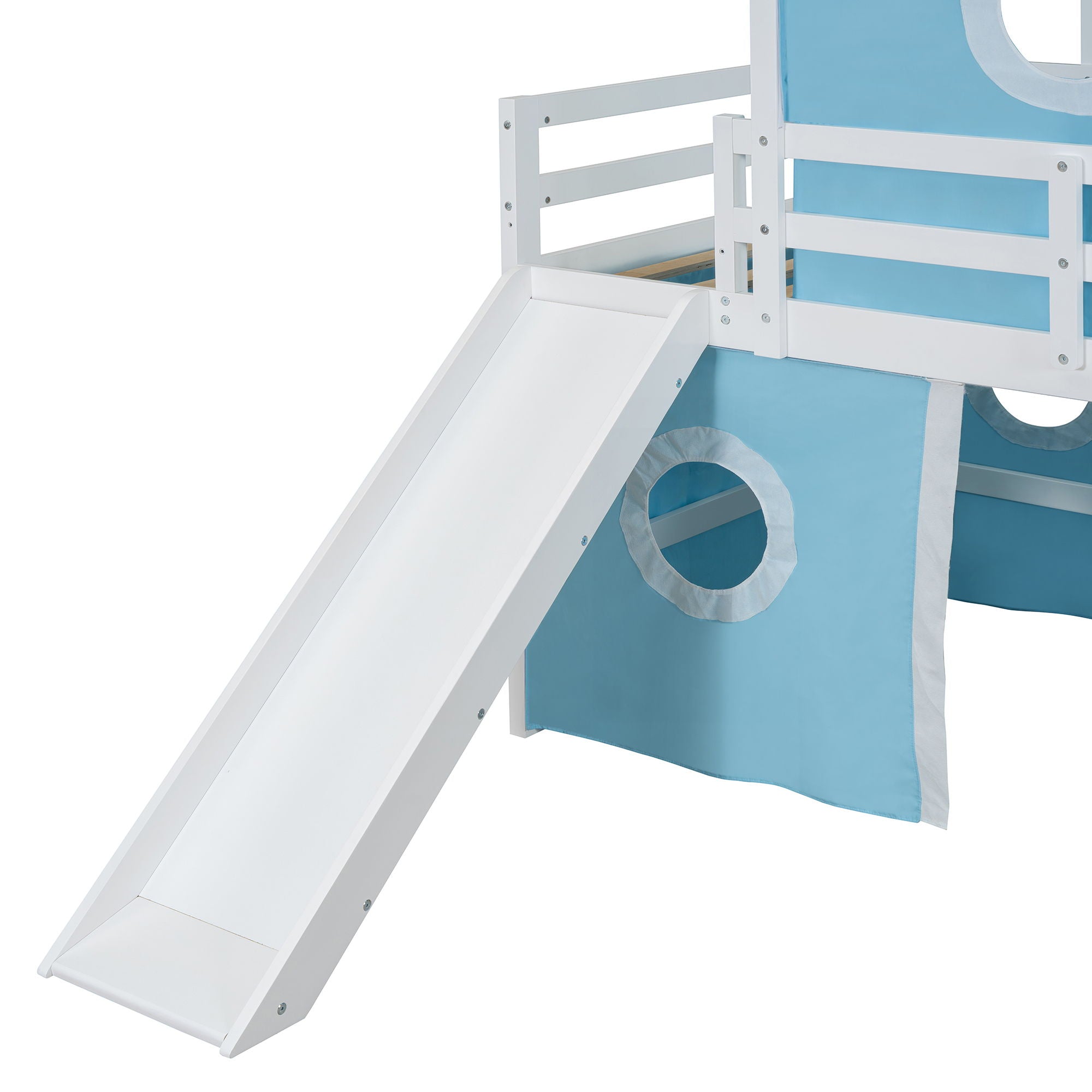 Loft Bed & Slide Tent And Tower