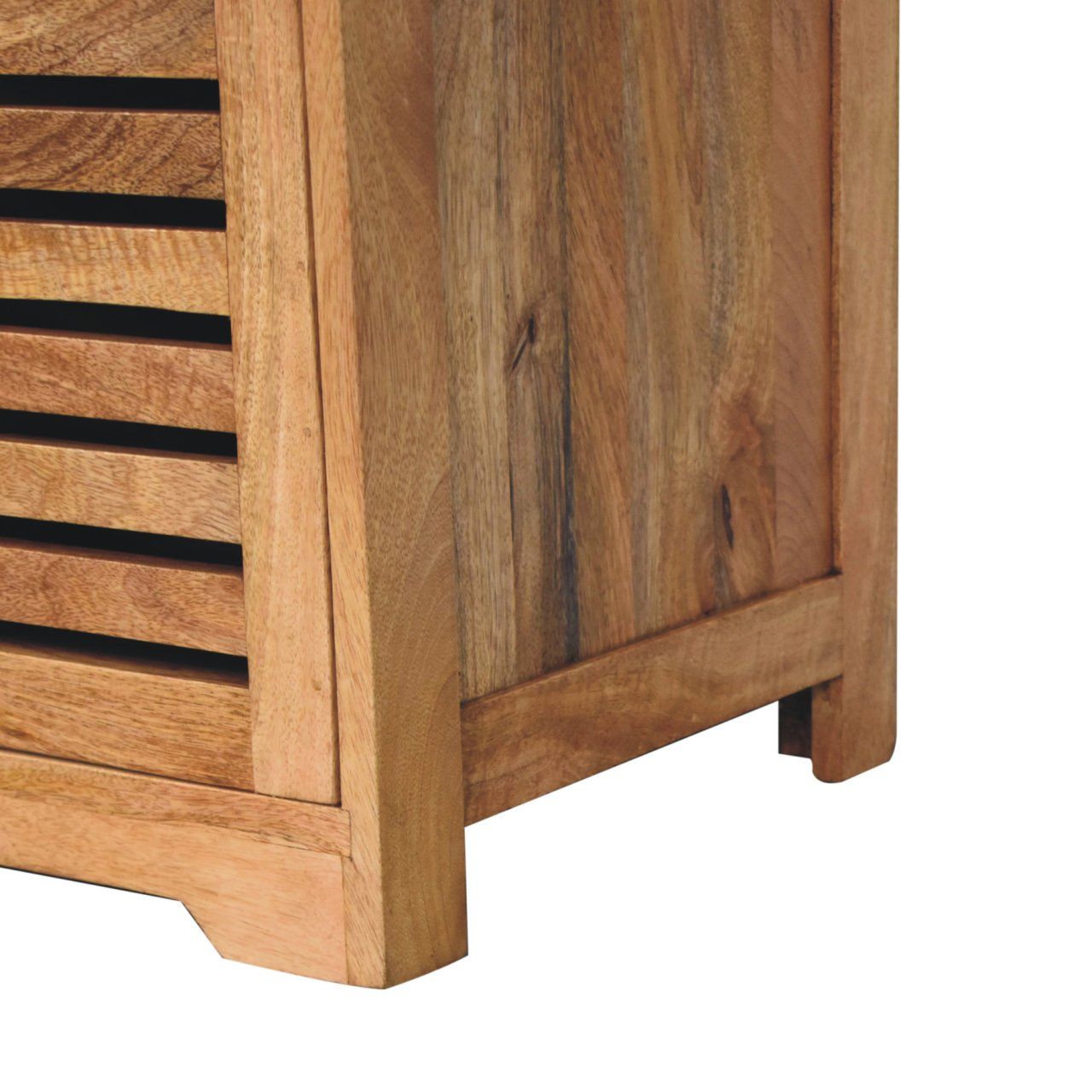 Shutter Shoe Bench, 3 Drawer - Oak - Best Buy Furniture
