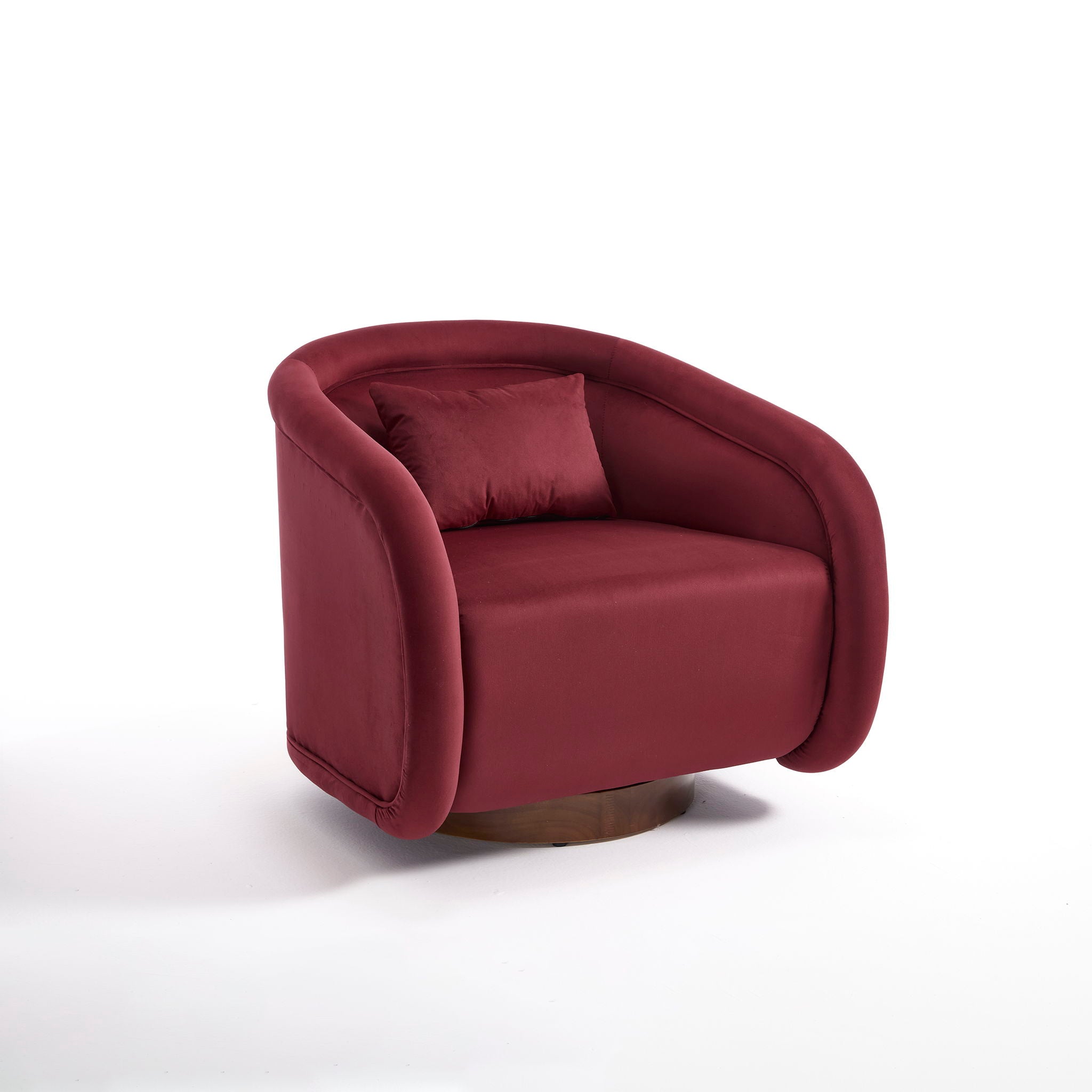 Swivel Accent Chair With 360 Degree Rotating