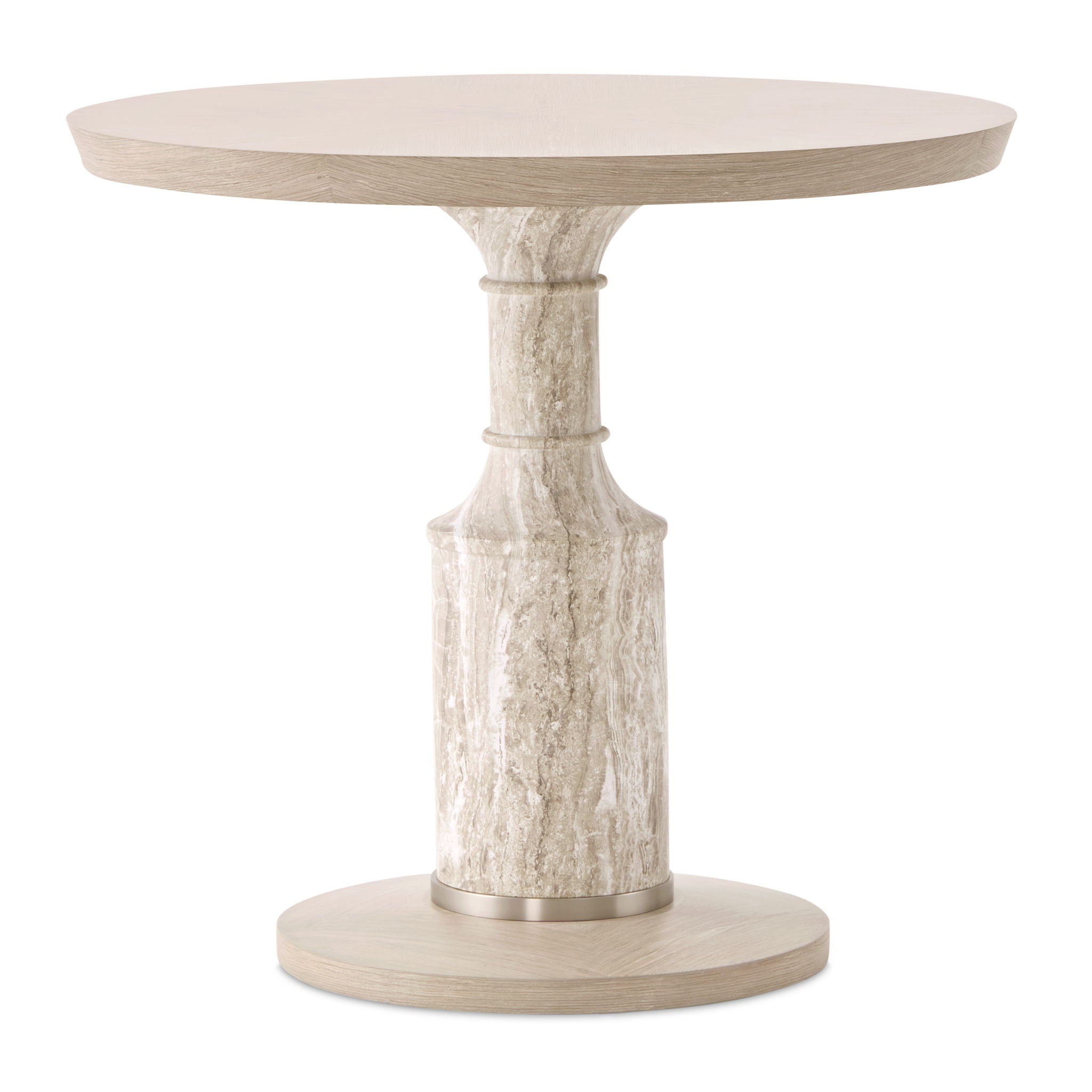 Lotus Bay - 40" Round Gathering Table - Sand