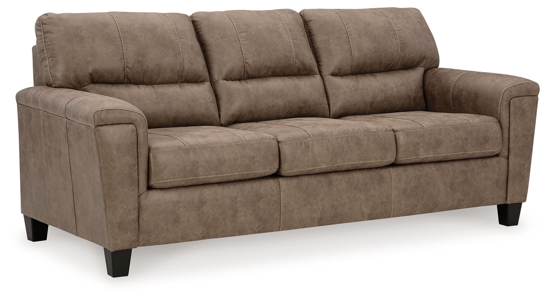 Navi - Queen Sofa Sleeper - Fossil - Best Buy Furniture