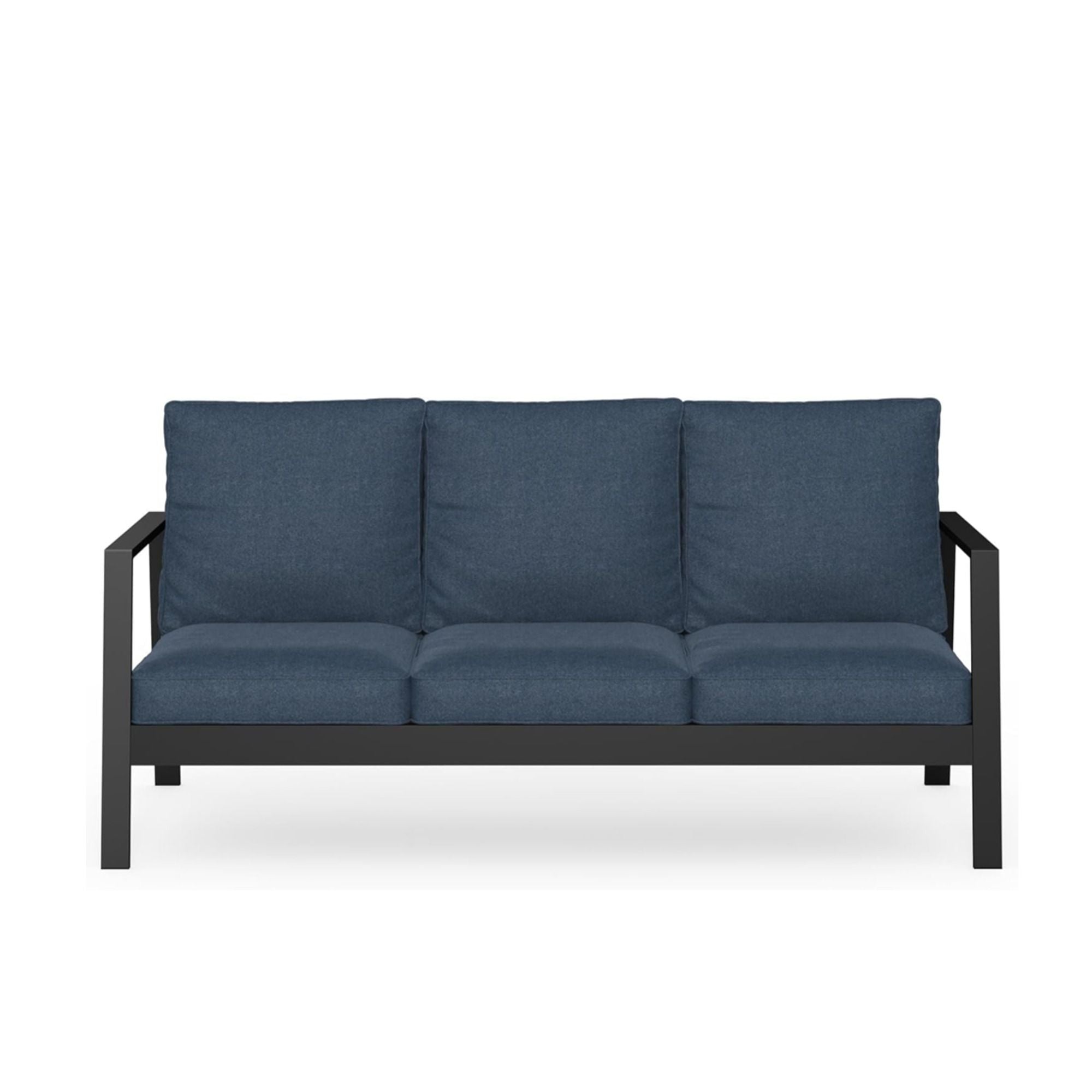 3 Seat All-Weather Patio Sofa With Cushions