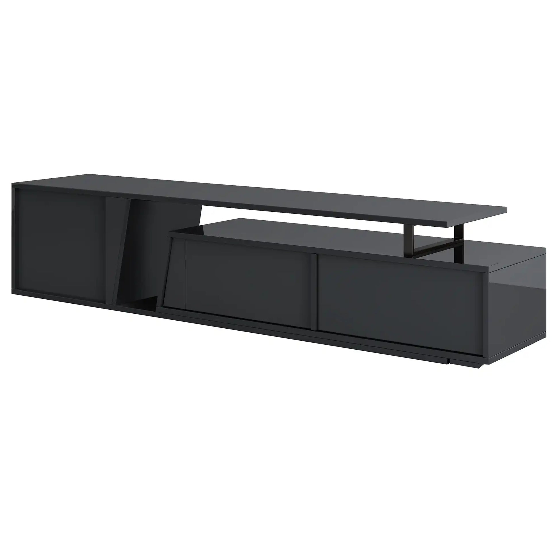 Strata Modern Minimalist Extendable TV Stand - Best Buy Furniture