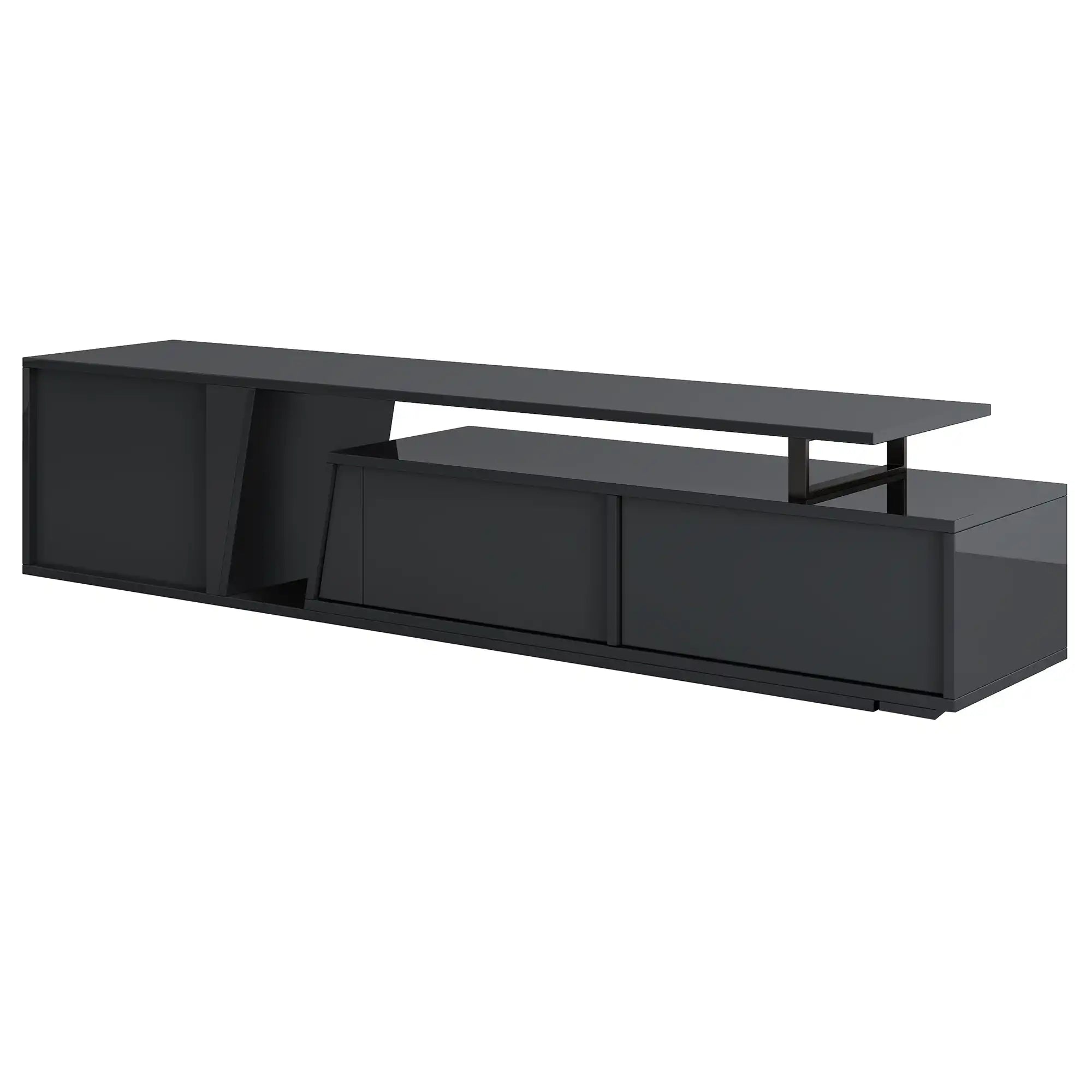 Strata Modern Minimalist Extendable TV Stand - Best Buy Furniture