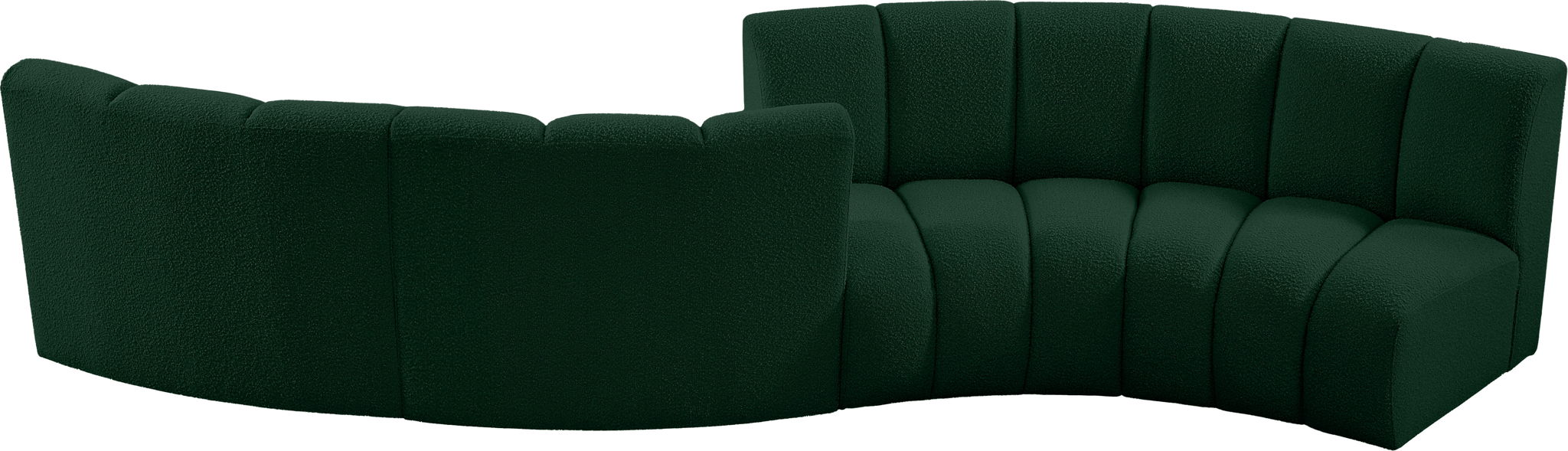 Infinity - 4 Piece Boucle Modular Sectional - Best Buy Furniture