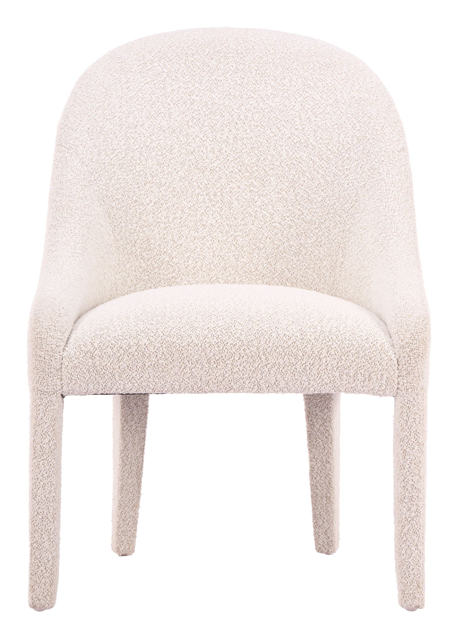 Domo - Dining Chair - White / Ivory