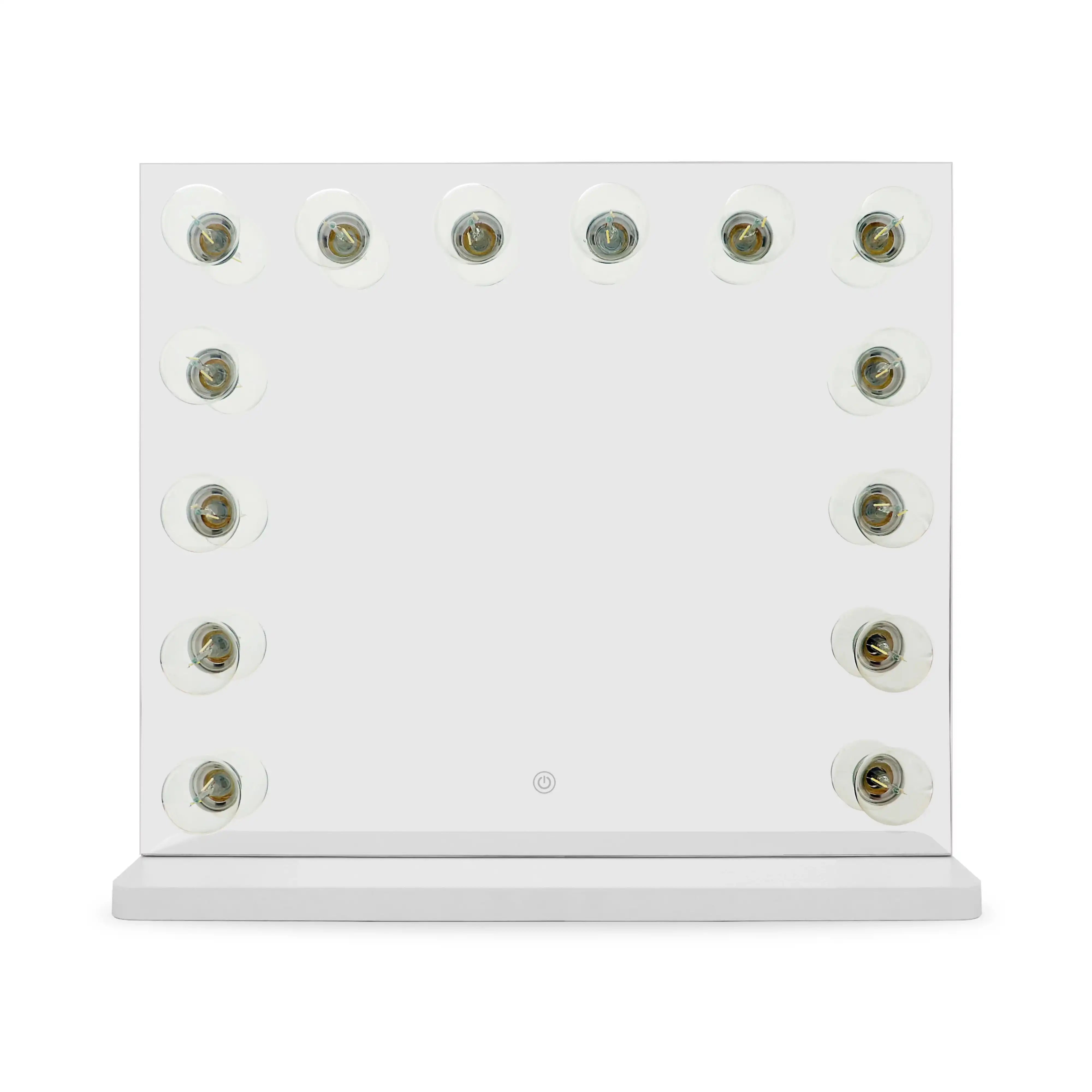 Lola - Vanity Mirror - Pearl Silver