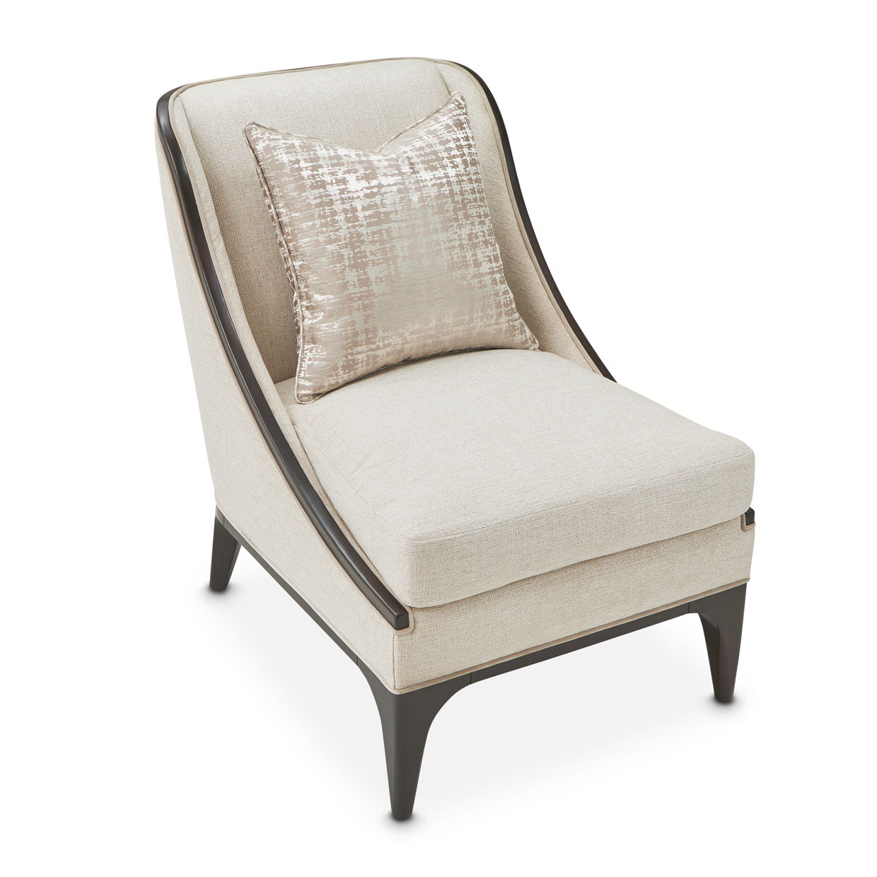 Paris Chic - Accent Chair - Cremini / Espresso