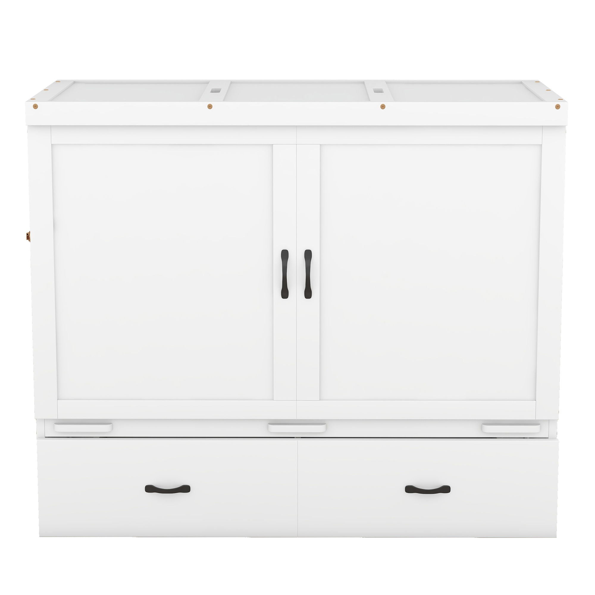 Murphy Bed With USB Port And A Large Drawer