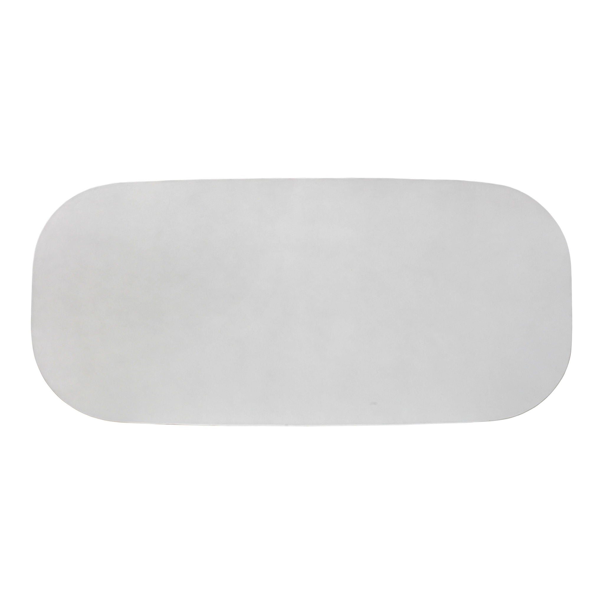 Margot - Faux Plaster Indoor / Outdoor Concrete Dining Table - Light Gray