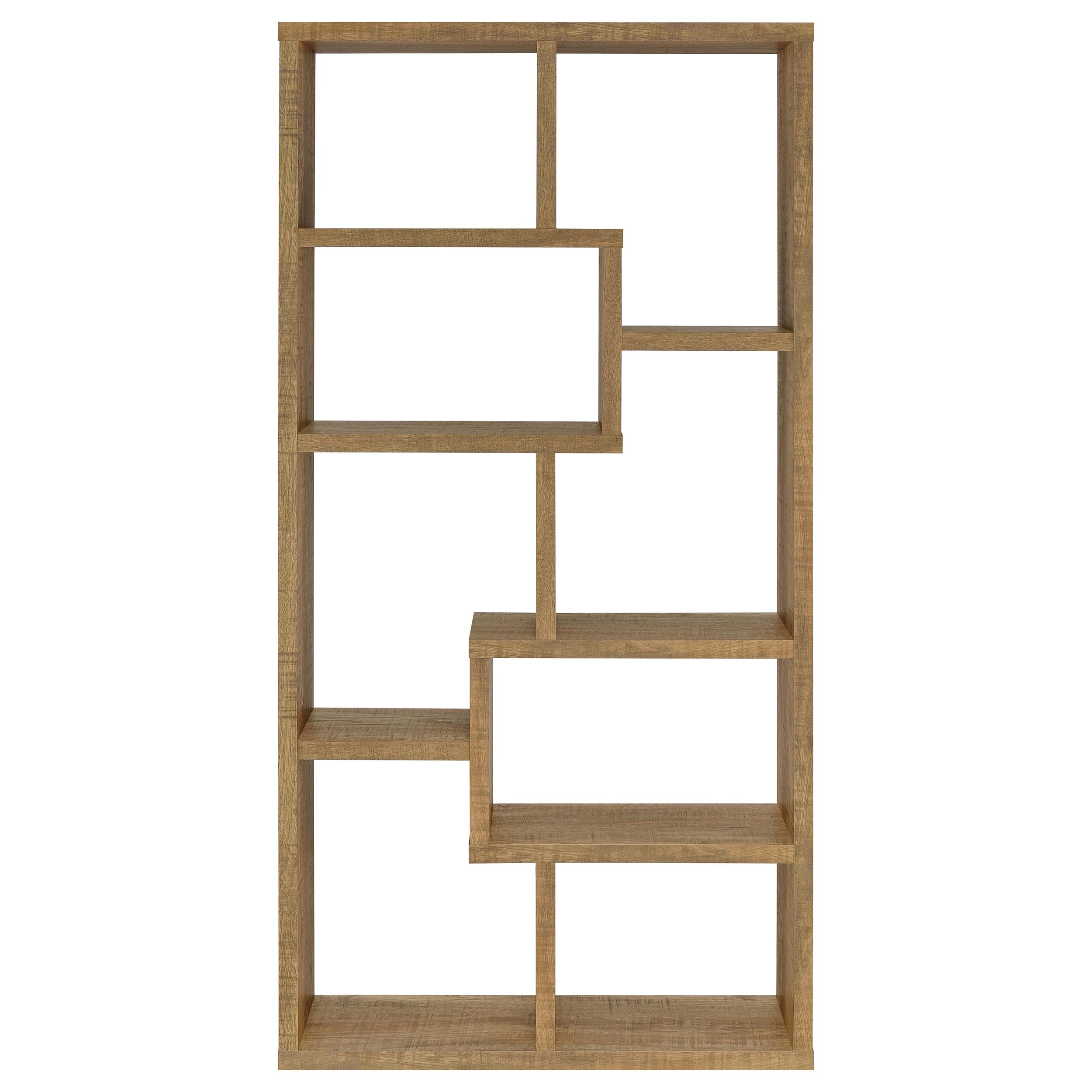 Theo 71-inch 6-shelf Bookshelf Mango-