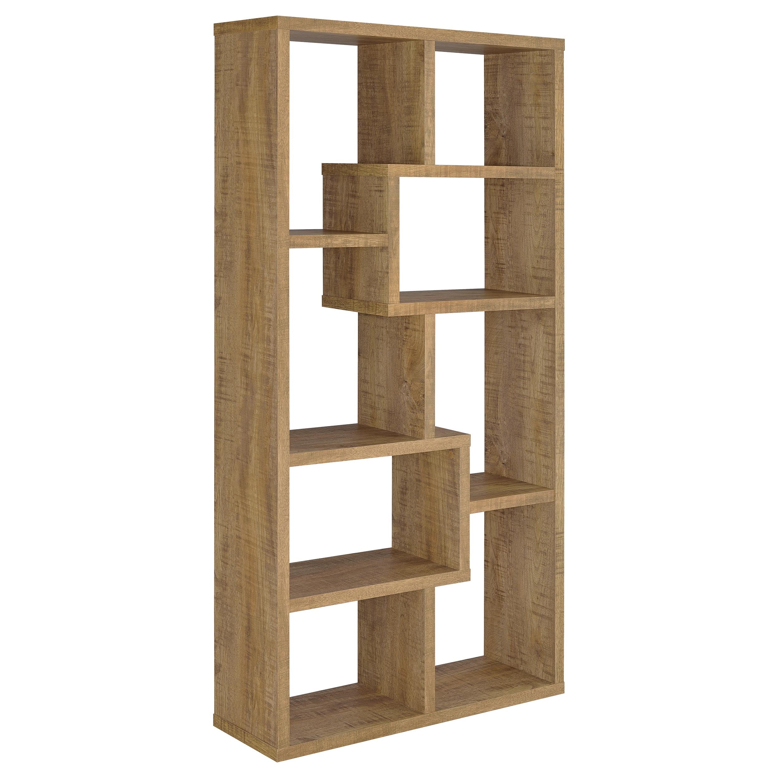 Theo 71-inch 6-shelf Bookshelf Mango-