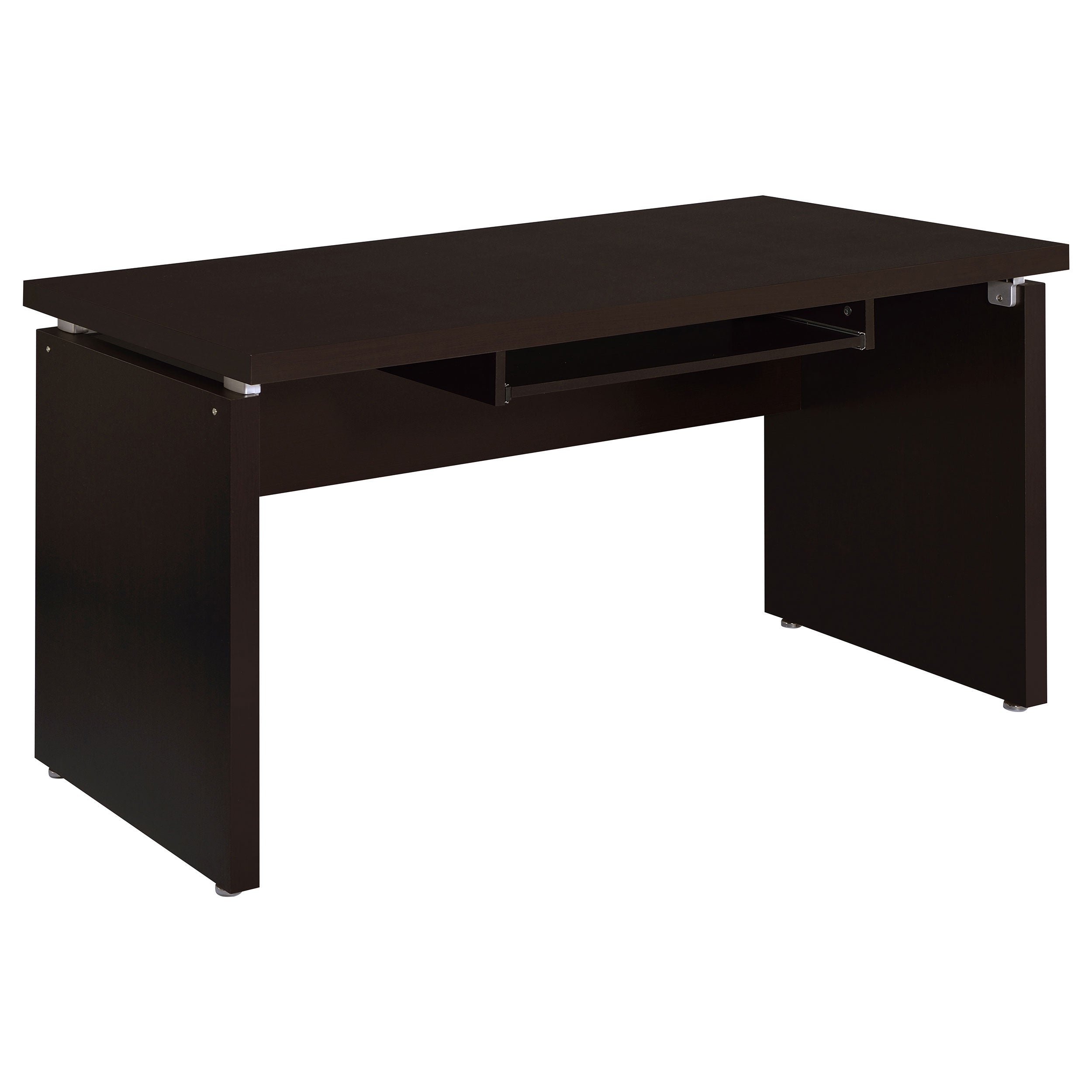Skylar 83-inch L-Shaped Office Computer Desk Cappuccino-