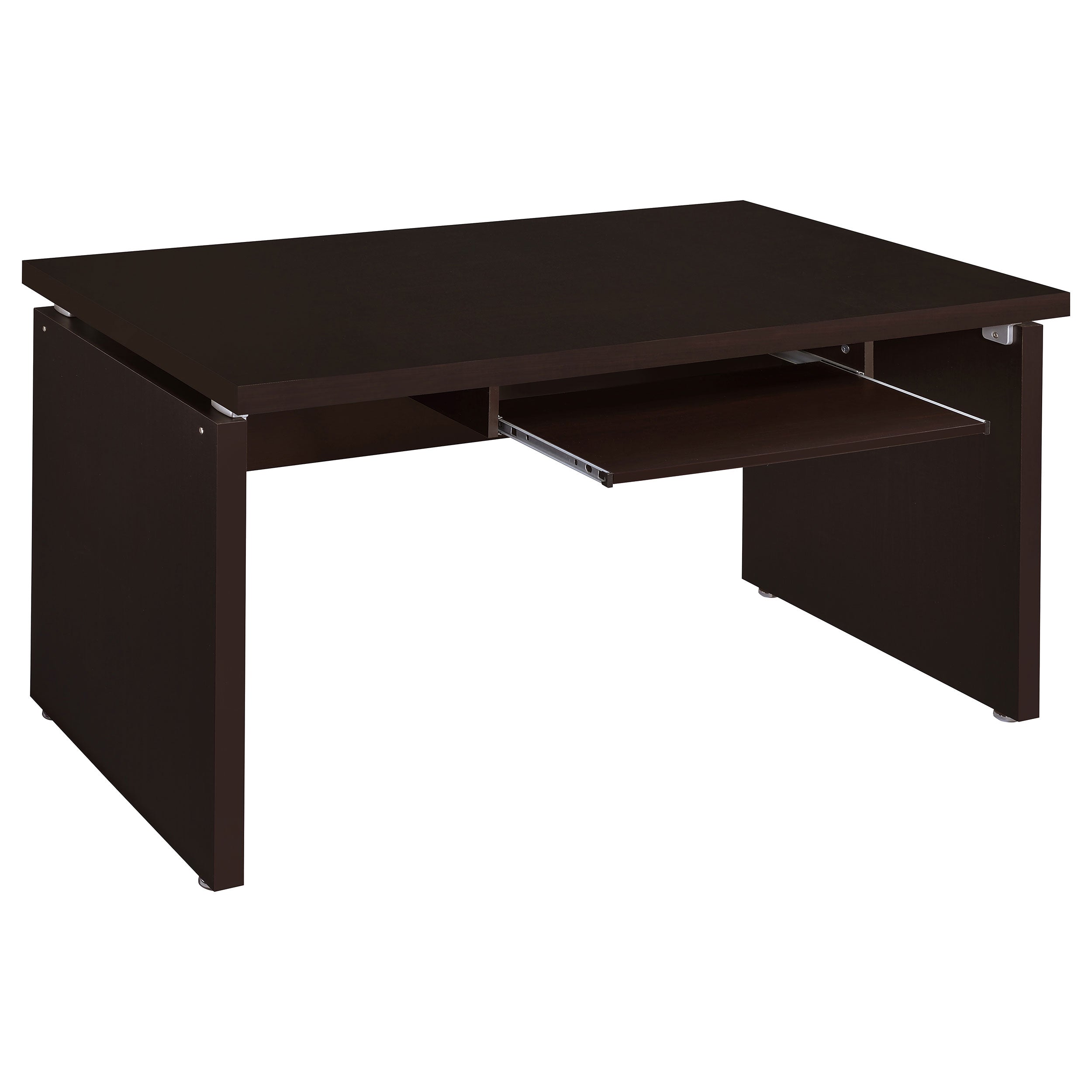 Skylar 55-inch Computer Desk with Keyboard Drawer Cappuccino-CoasterEveryday
