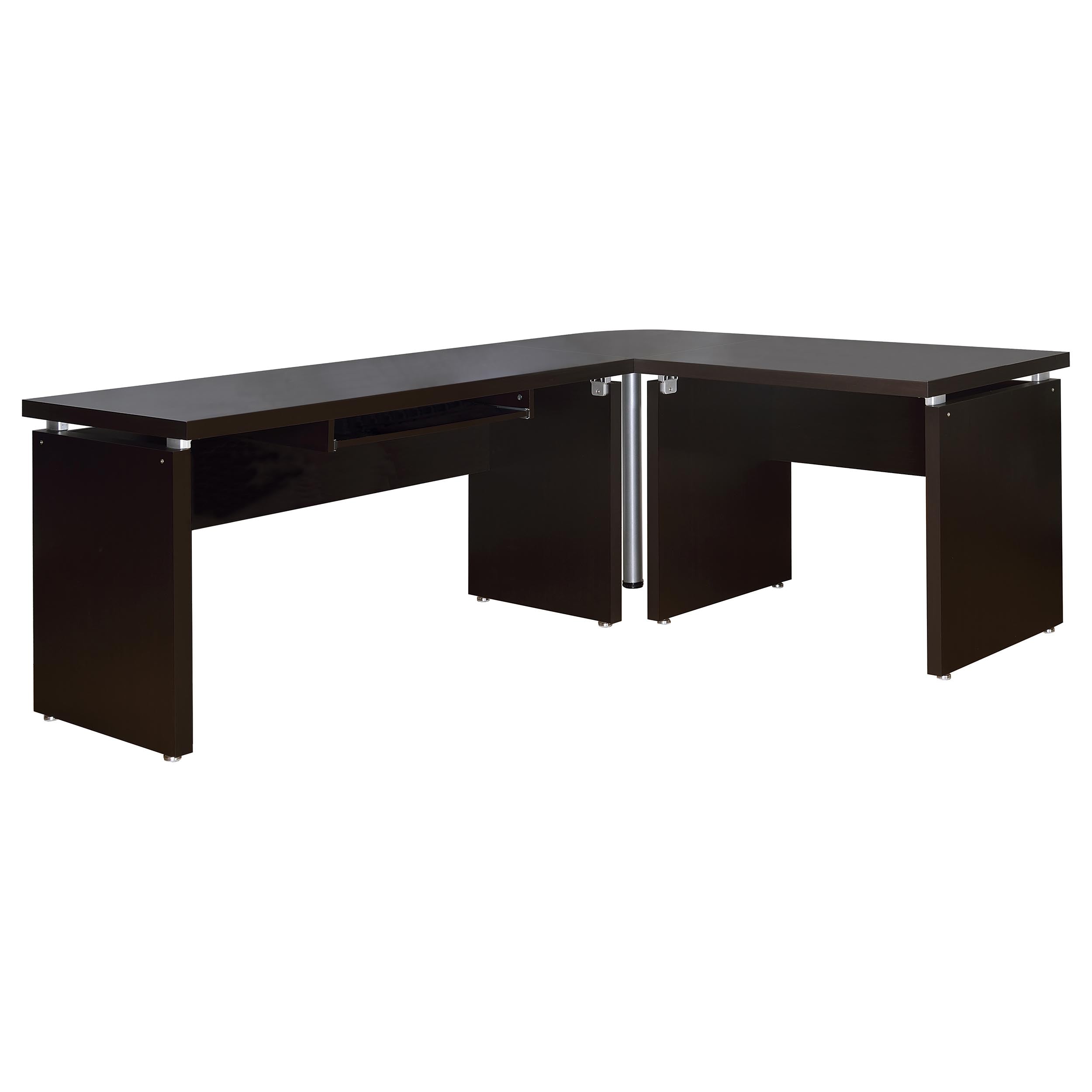 Skylar 39-inch Engineered Wood Writing Desk Cappuccino-CoasterEveryday