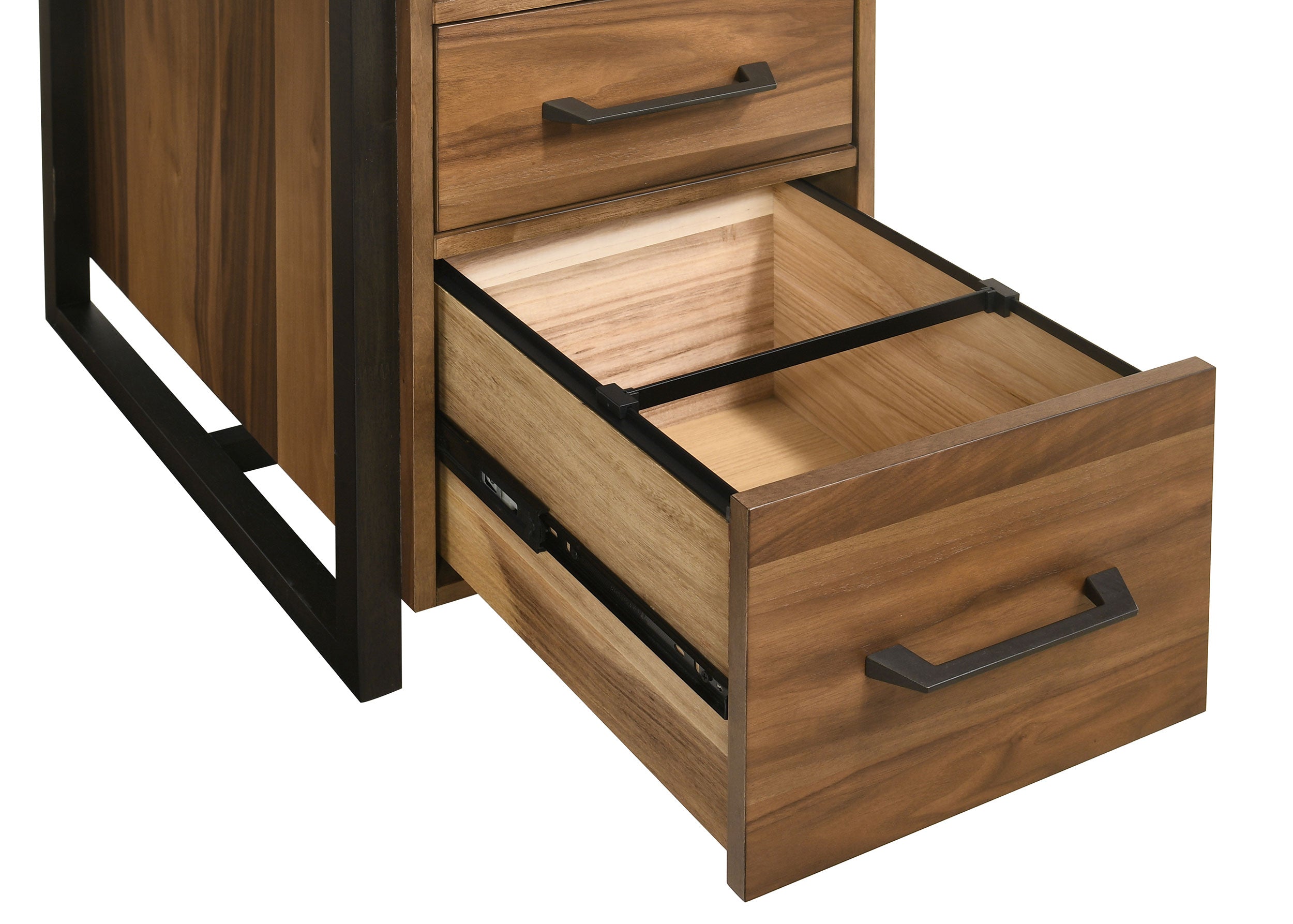 Berhalter 6-Drawer Double Pedestal File Computer Desk-