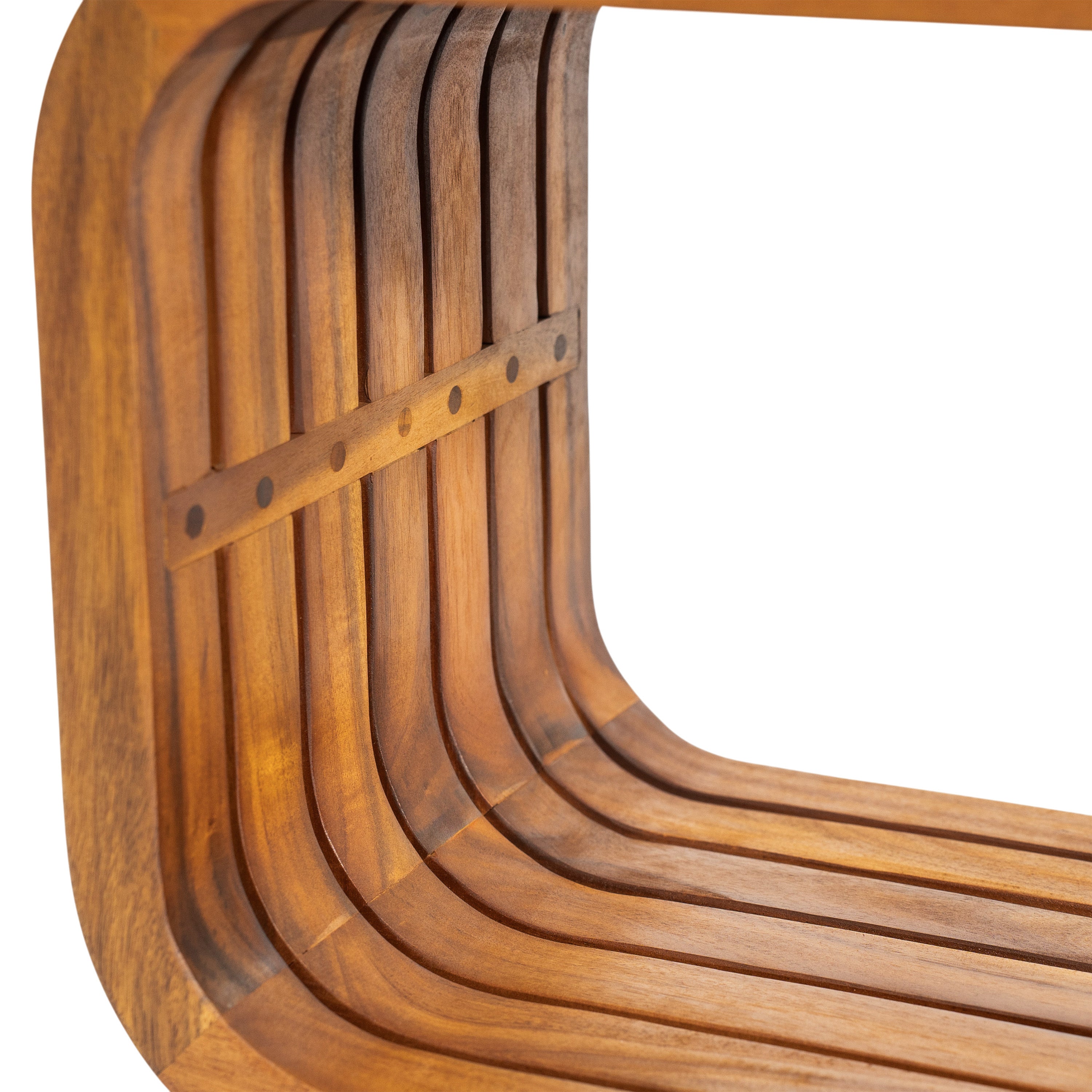 Melow Acacia Wood Coffee Table