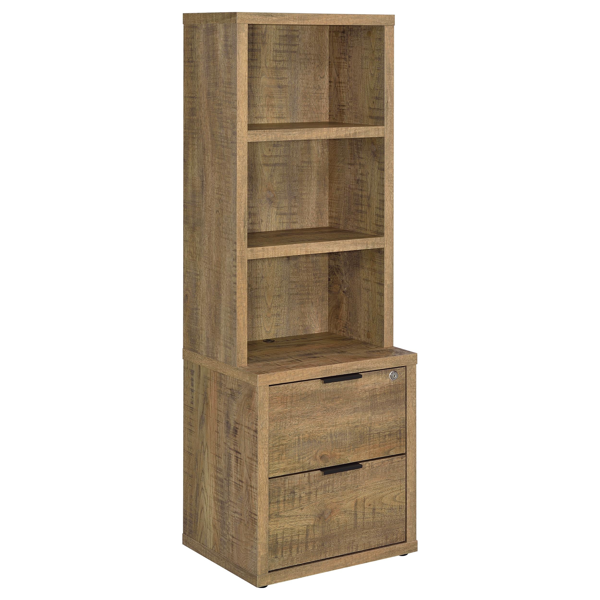 Westpark 3-piece Wall Unit Bookcase Set with USB Mango-