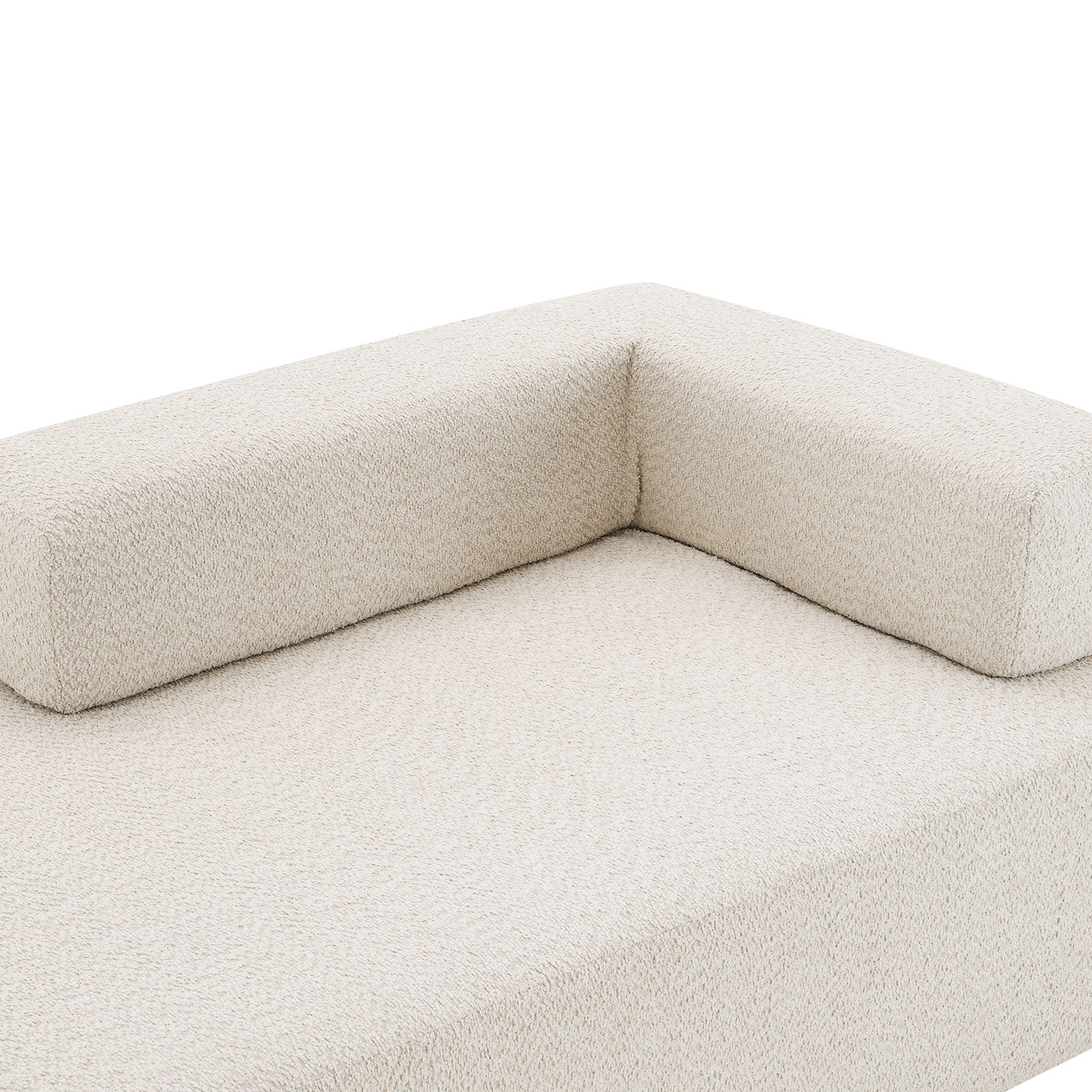 Frame For Oversized Modular U Shaped Sectional, Floor Couch Convertible Compressed Couch Spacious Foam Filled Sofa