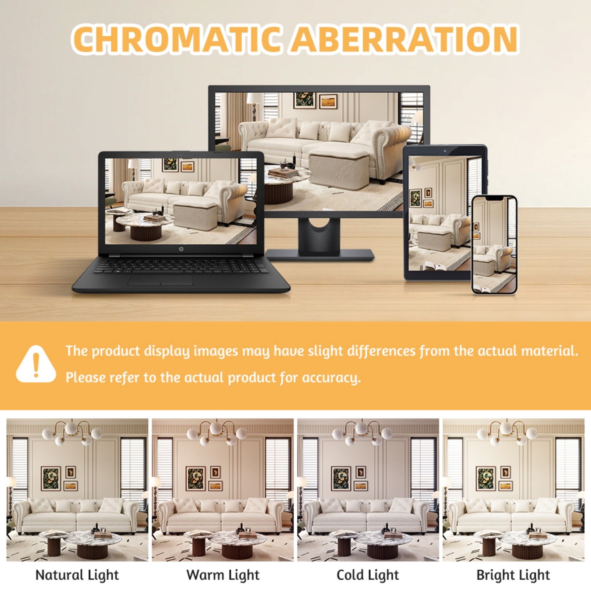 3 In 1 Pull Out Sofa Bed, Convertible Sleeper Sofa Bed, 3 Seater Sofa With Movable Ottoman - Beige