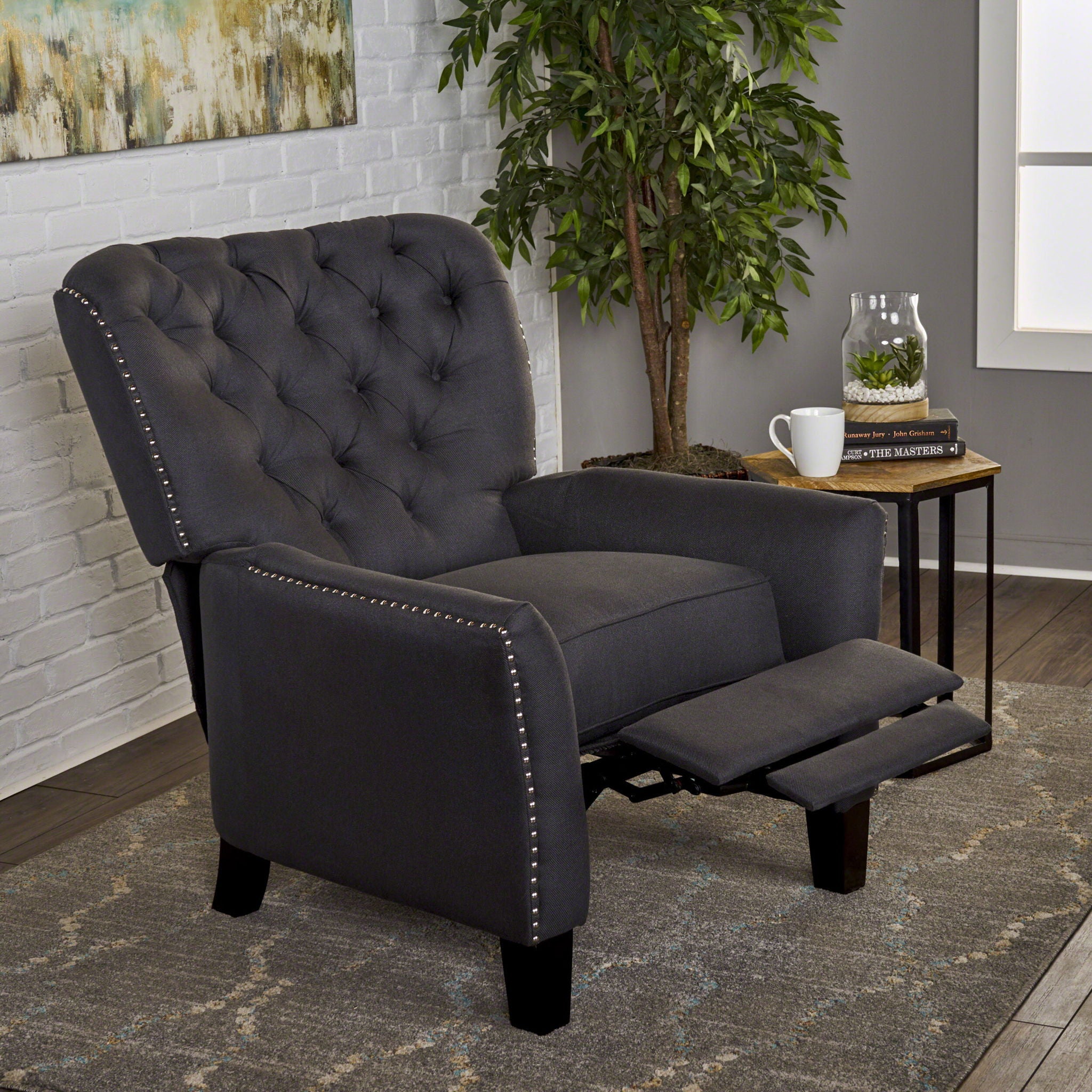 Modern Push Back Recliner