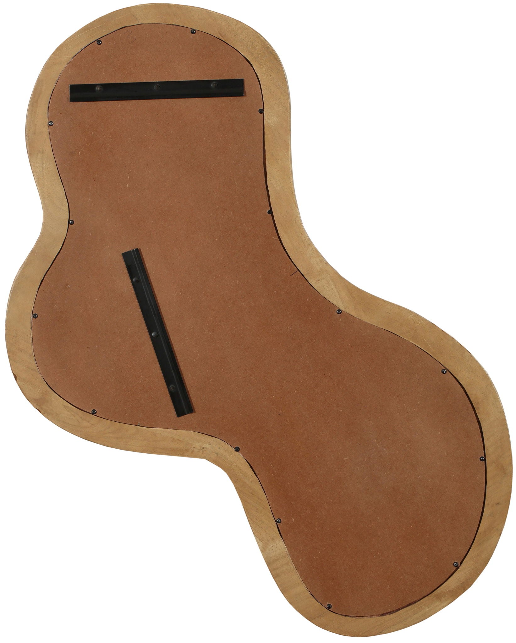 Oblique - Mirror - Wood