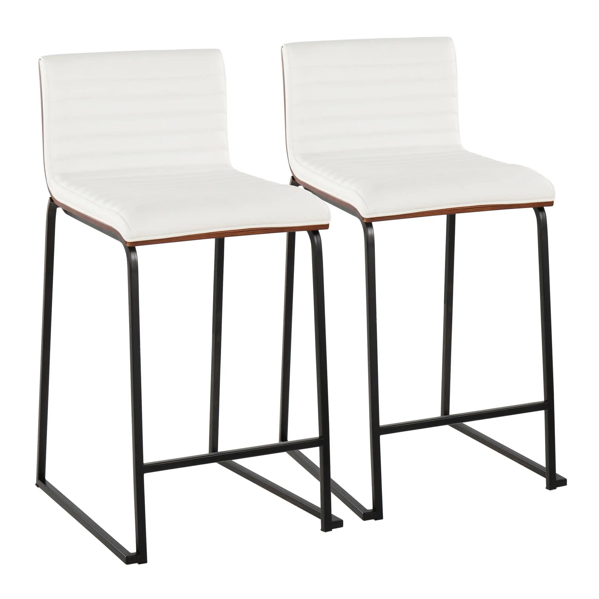Mason Mara - Contemporary Fixed Height Quality Counter Stool (Set of 2) - Best Buy Furniture