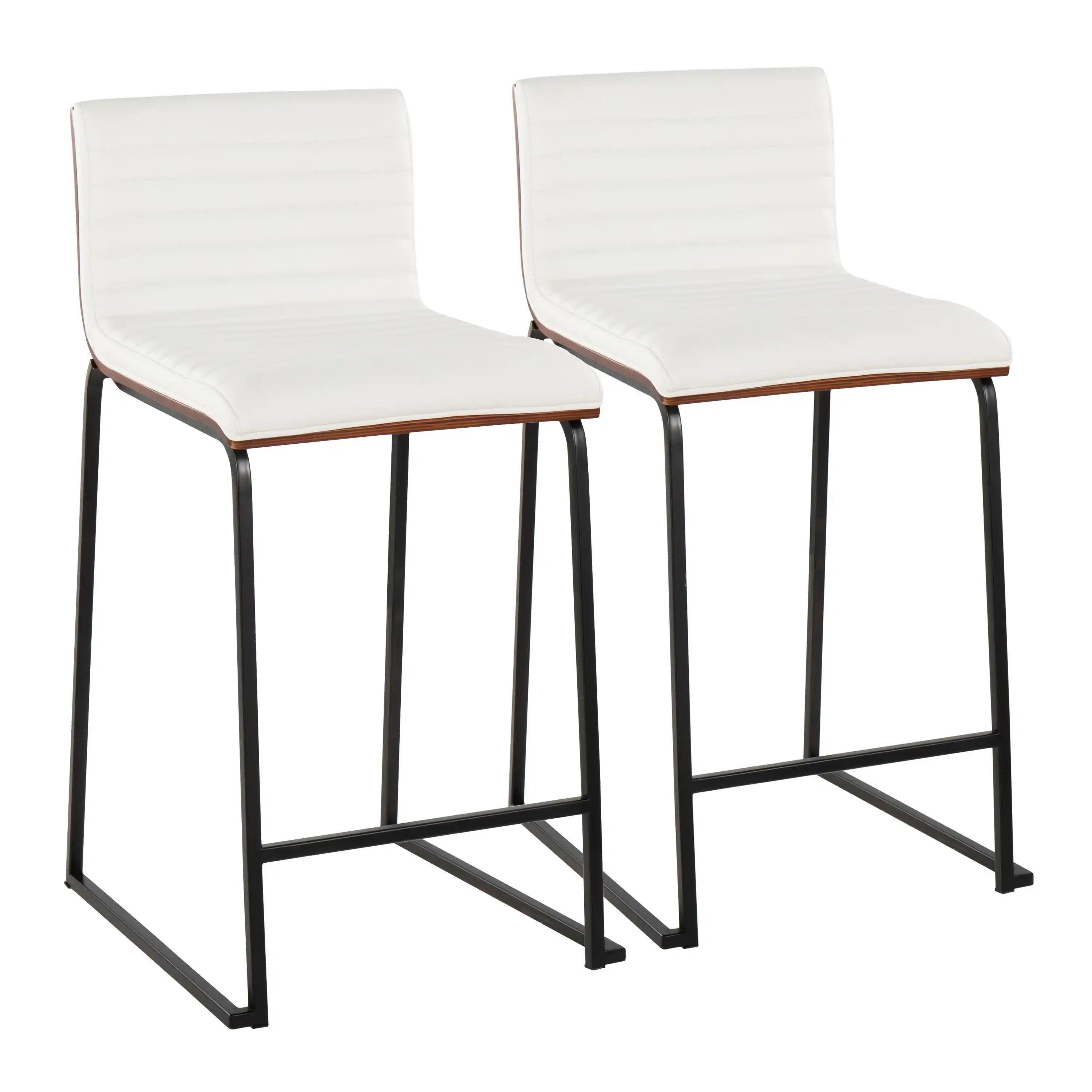 Mason Mara - Contemporary Fixed Height Quality Counter Stool (Set of 2) - Best Buy Furniture