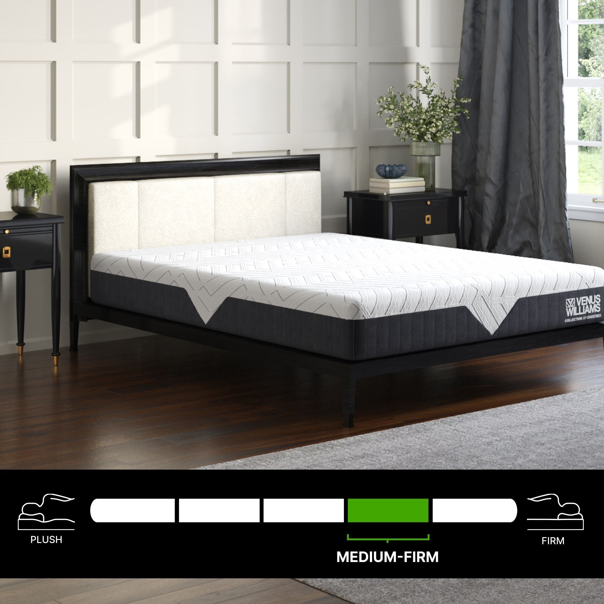 Venus Williams Legend - 12" Foam Mattress Foam With Far Infrared Technology