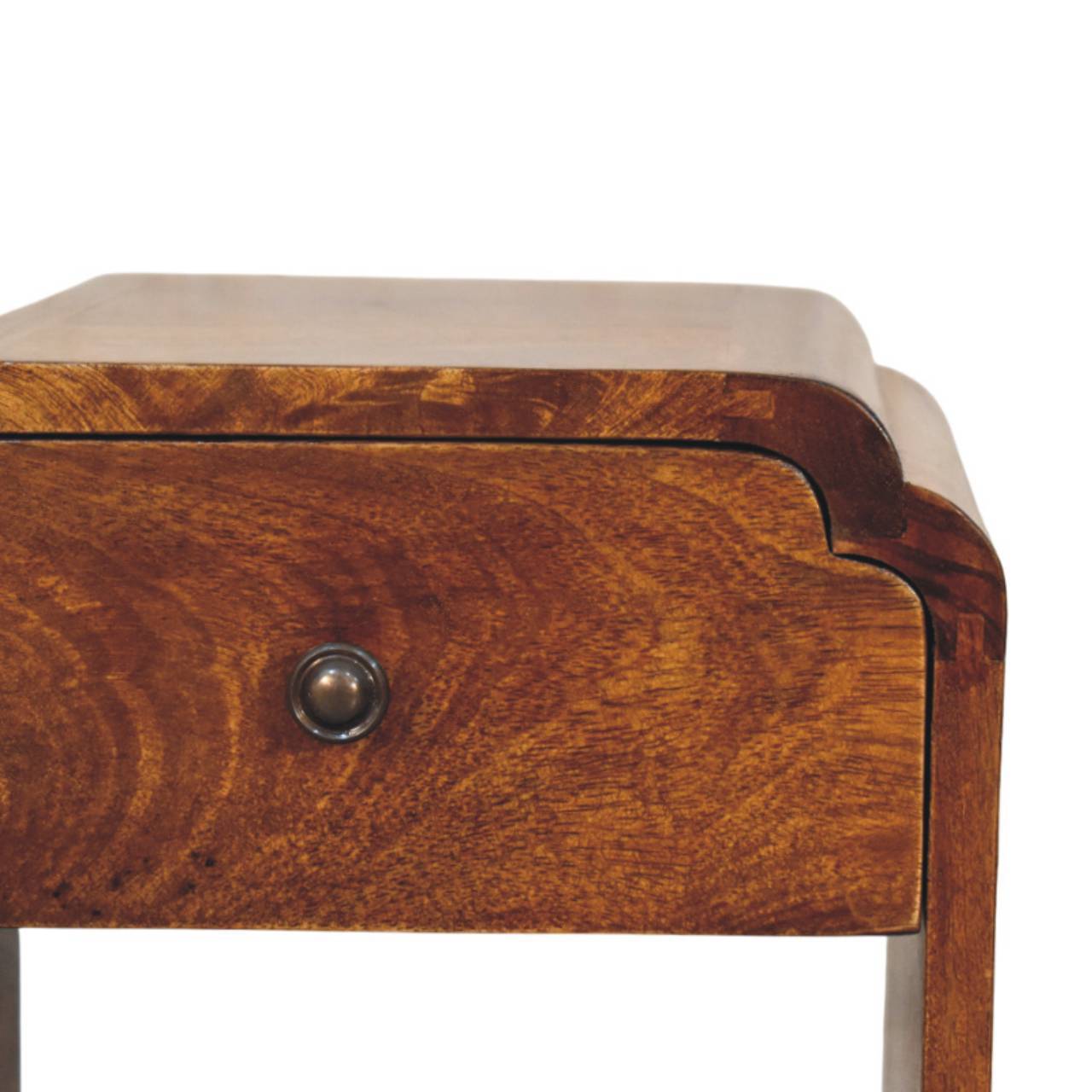 Newton - Mini Nightstand With A Drawer And Open Shelf