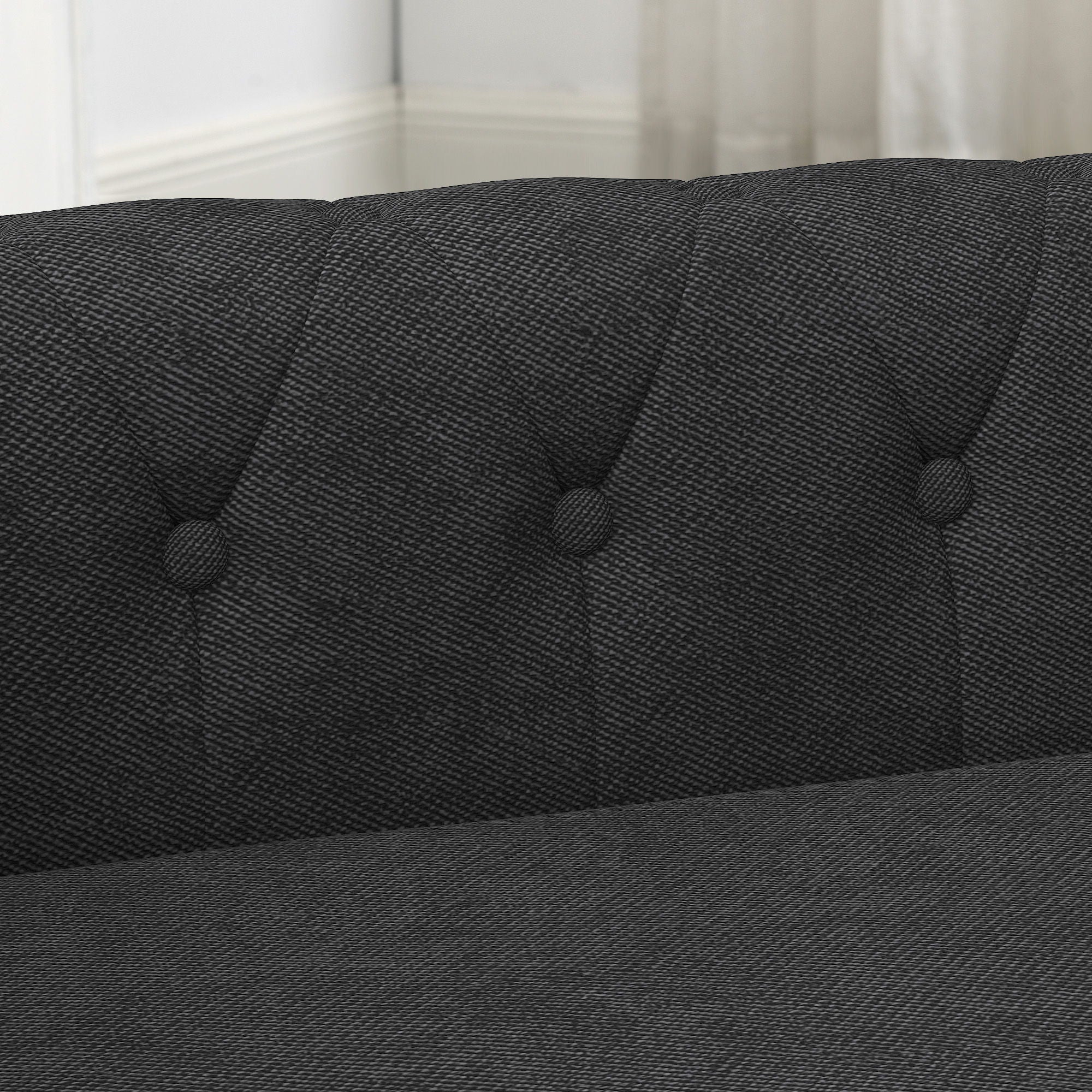 Modern Elegant Rectangle Pet Bed, Durable Elevated Dog Sofa