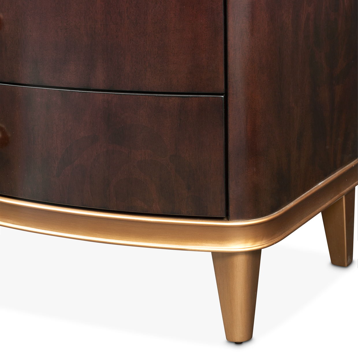 Camellia Field - Nightstand - Dark Brown