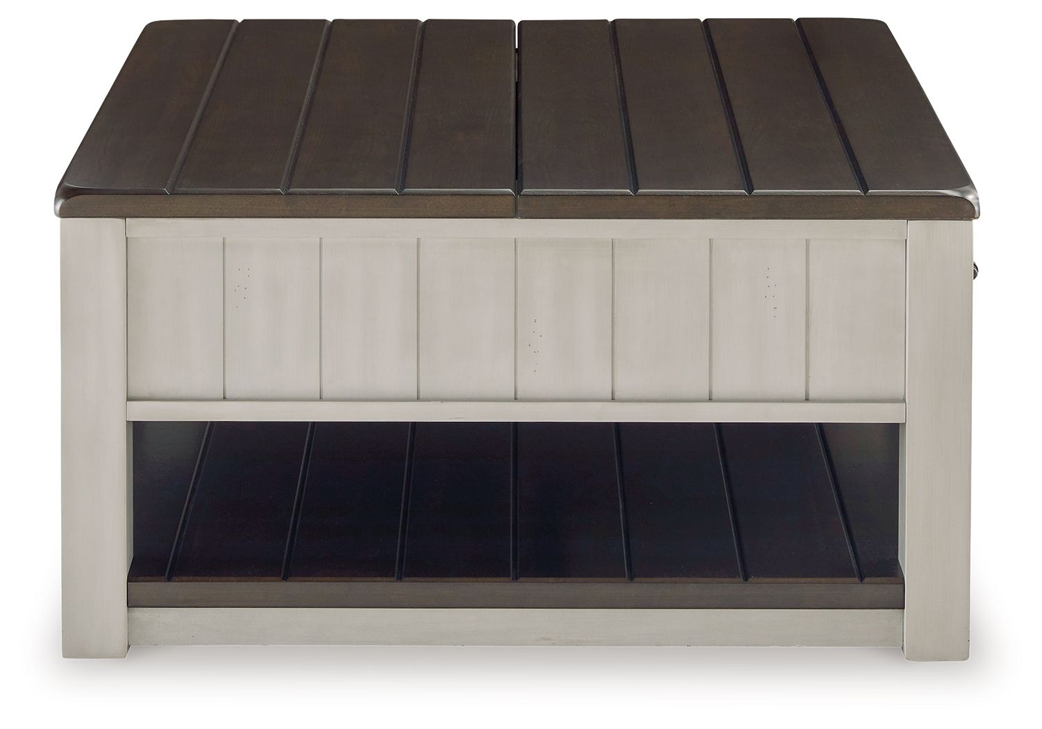 Darborn - Lift Top Cocktail Table - Gray / Brown - Best Buy Furniture