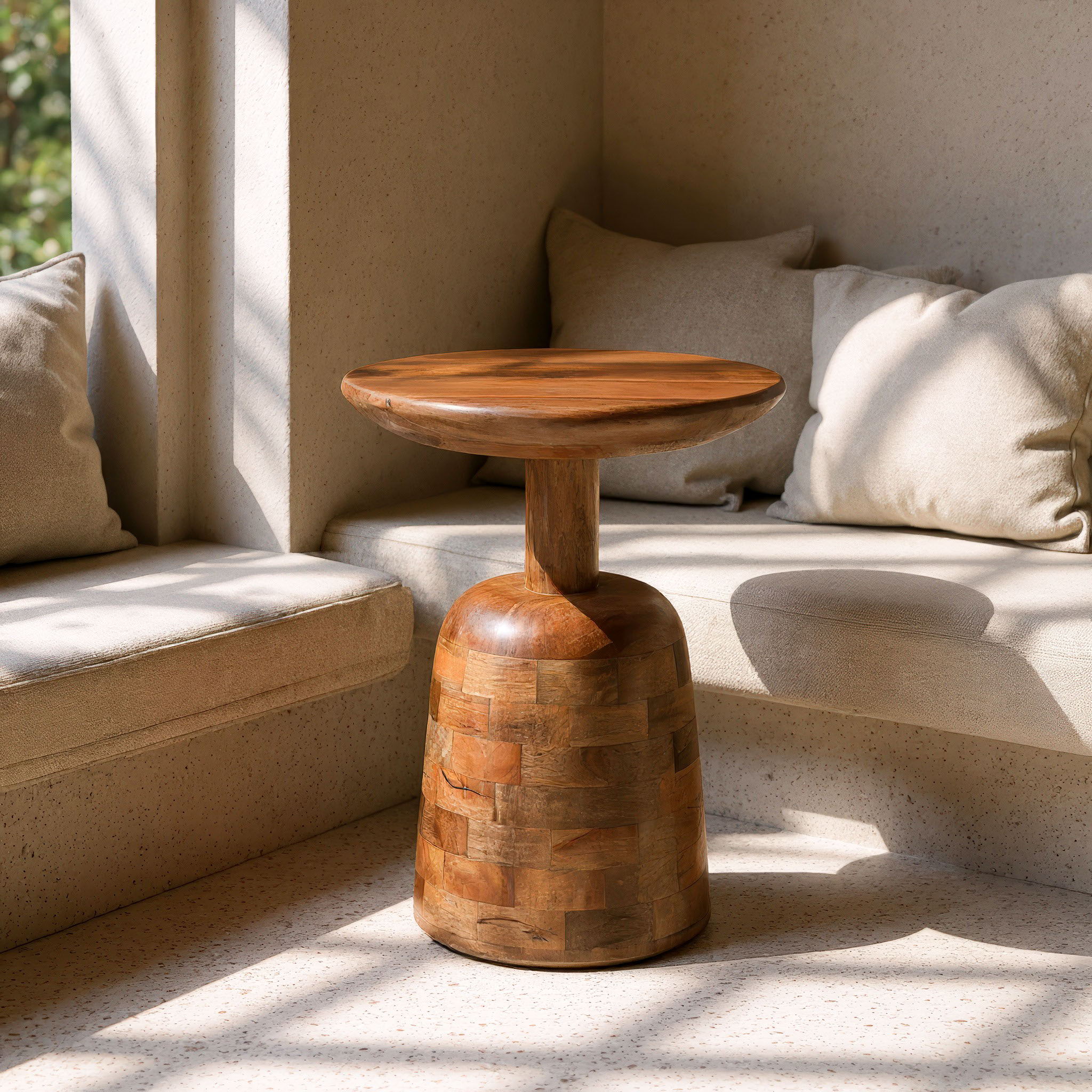 Kelk - Side Table - Walnut
