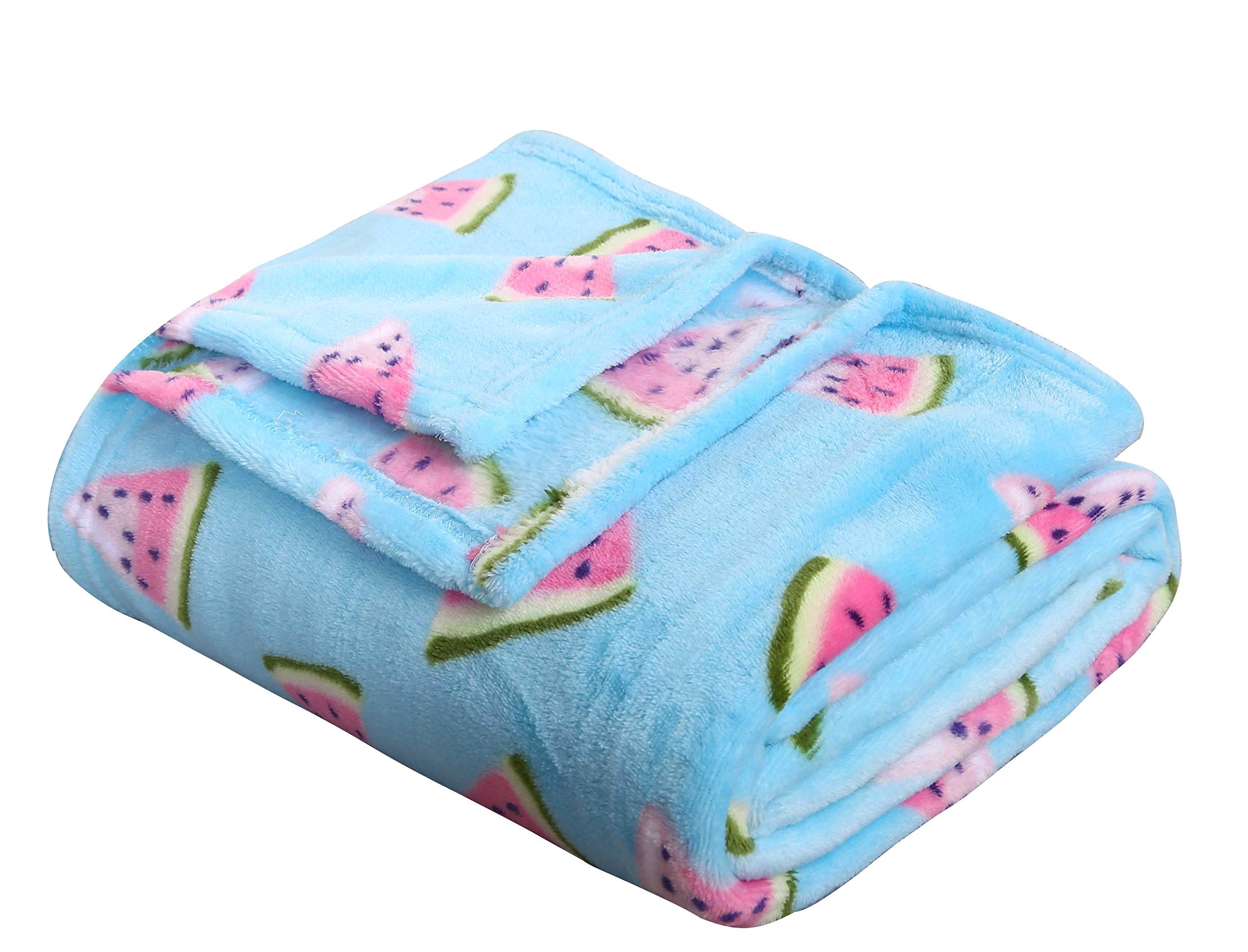 Decor&More Tropical Summer Novelty Velvet Fleece Throw Blanket (50" x 60") - Best Buy Furniture