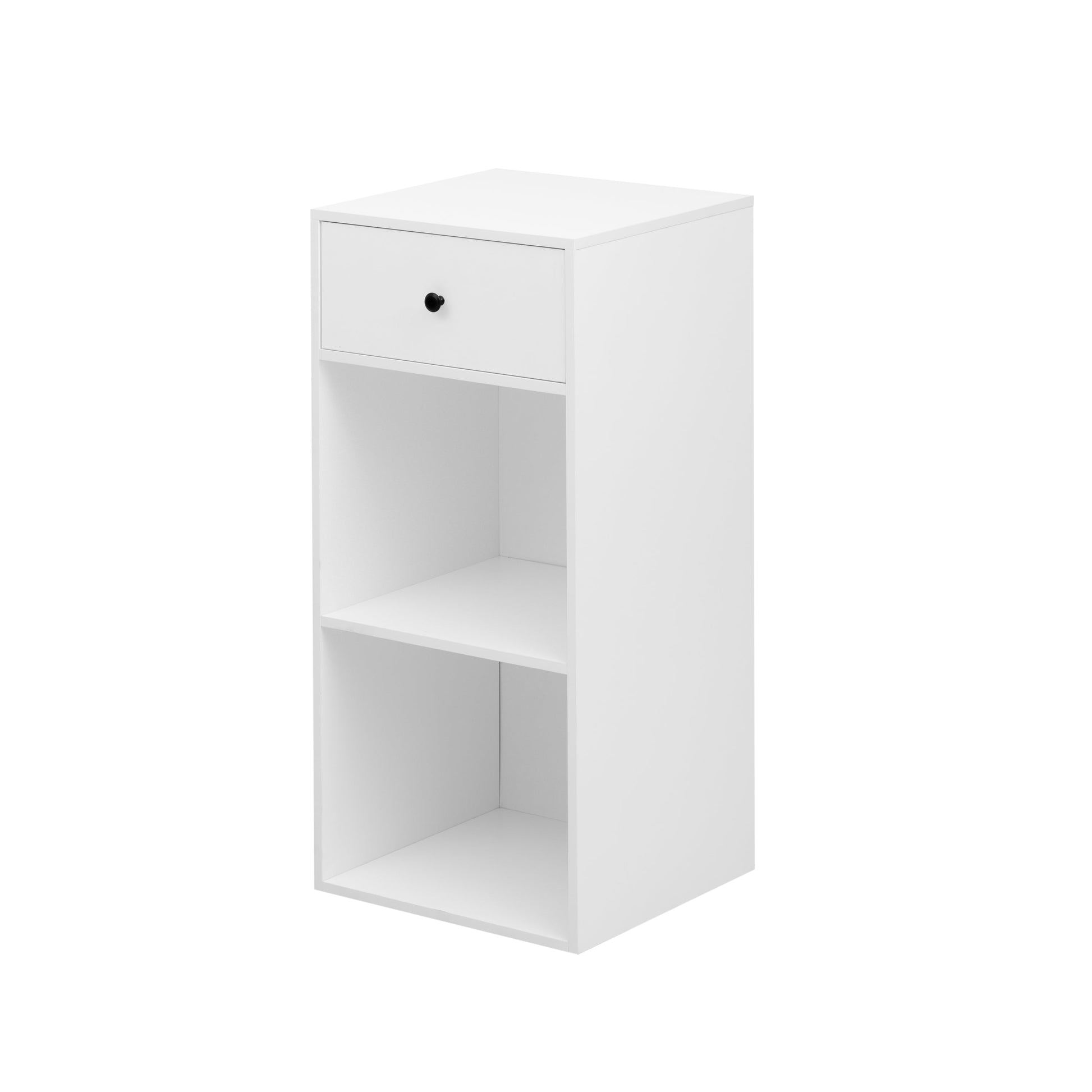 Simple Design White Storage Cabinet with Drawers - Best Buy Furniture
