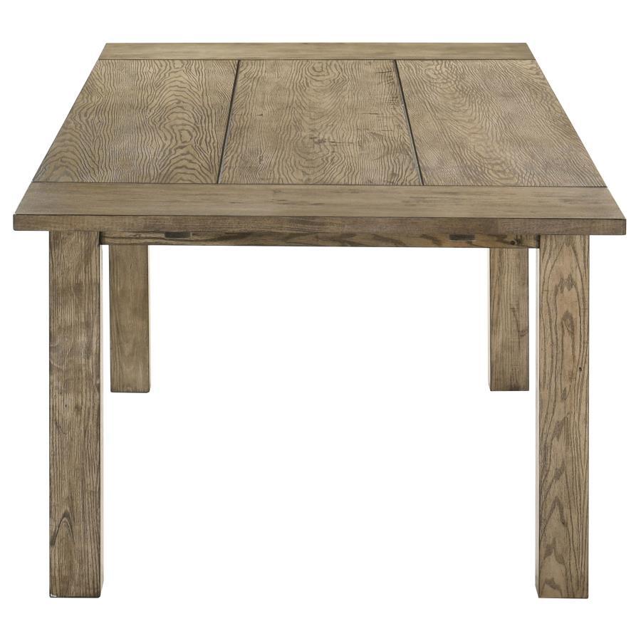 Cardova - 87" Solid Wood Extension Dining Table - Vineyard Oak - Best Buy Furniture